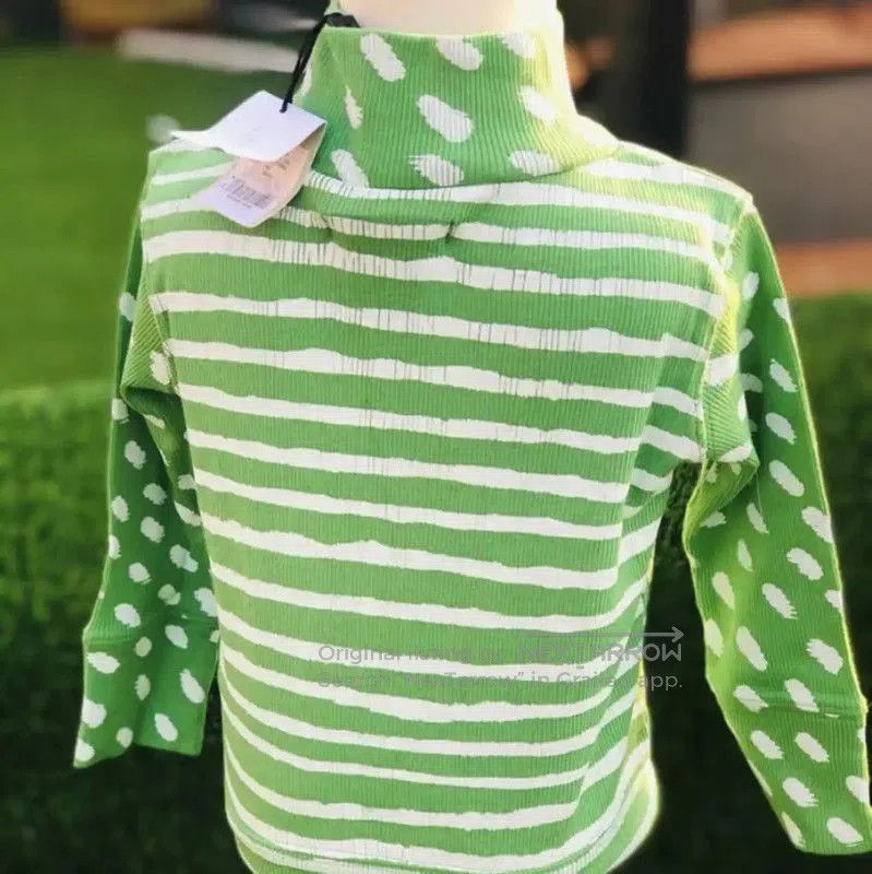 Burberry Burberry Green Cotton Women's Knit Sweater. Size XS / US 0-2 / IT 36-38 - 3 Thumbnail
