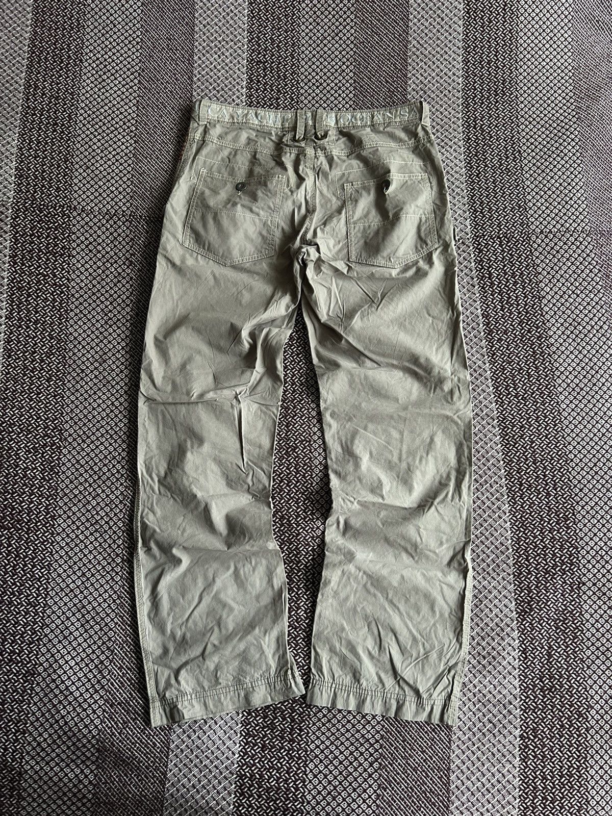 Nautica Vintage Nautica American Flag Pants Mens Army Style Size 32 Size US 32 / EU 48 - 1 Thumbnail