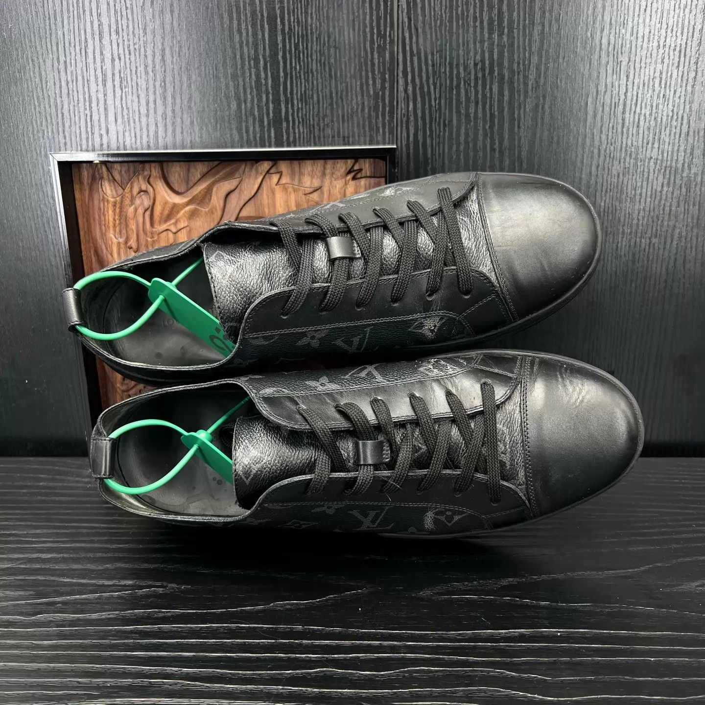 Louis Vuitton LV Match-Up Black Graffiti 42 Size US 9 / EU 42 - 2 Thumbnail
