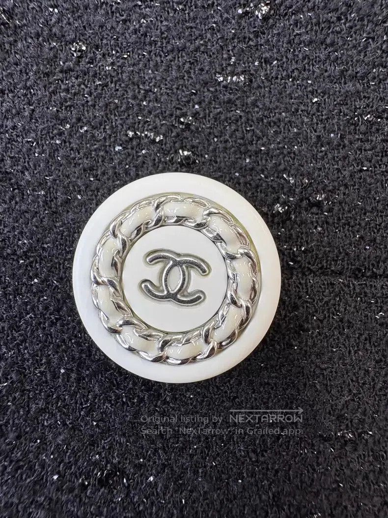 Chanel Chanel Cruise Series Black Fine Flash Lapel Double-breaste Size XXS / US 00 / IT 34 - 4 Thumbnail