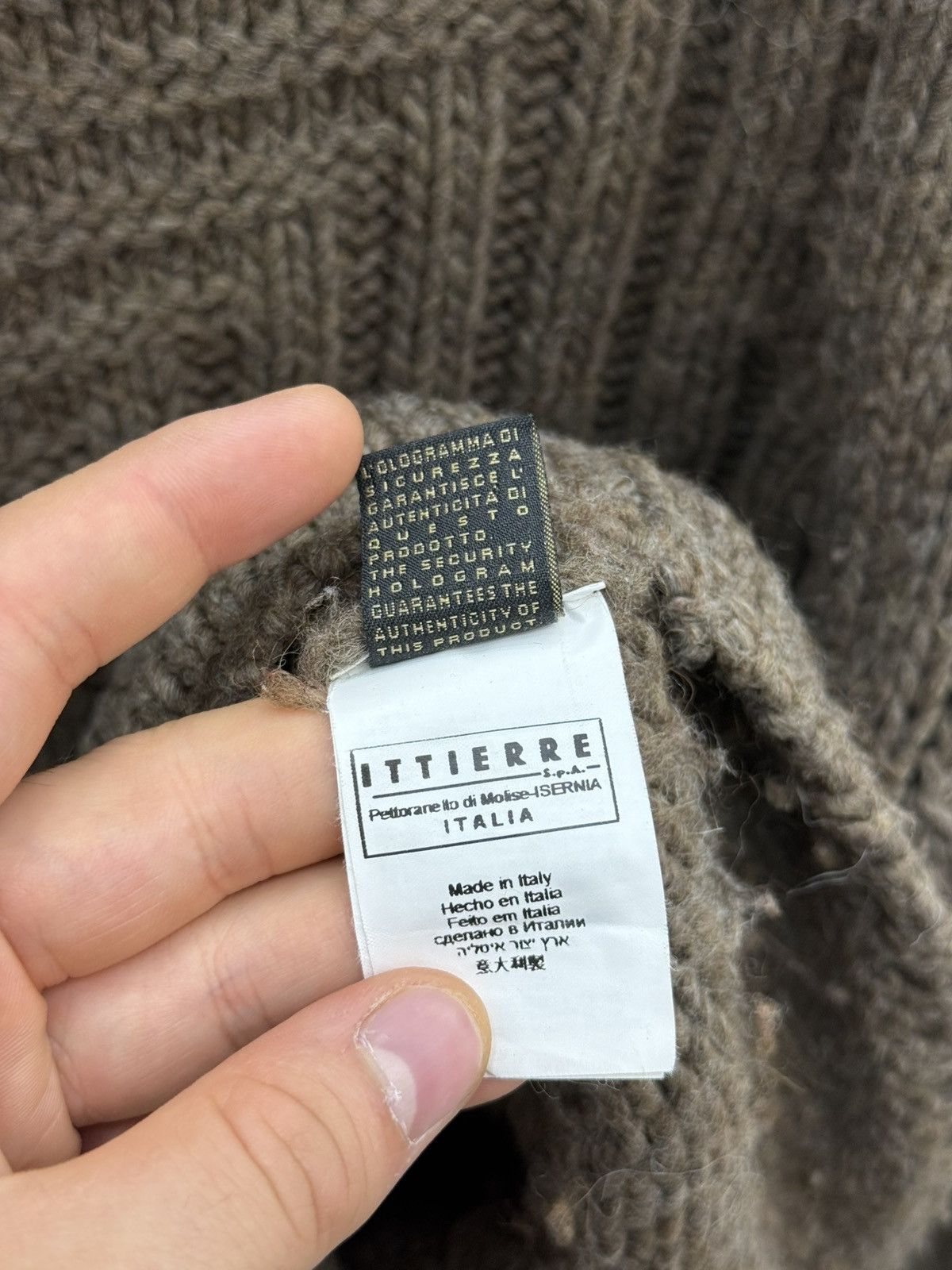 Just Cavalli Vintage Just Cavalli Heavy Knit Turtleneck Sweater Size US L / EU 52-54 / 3 - 8 Thumbnail