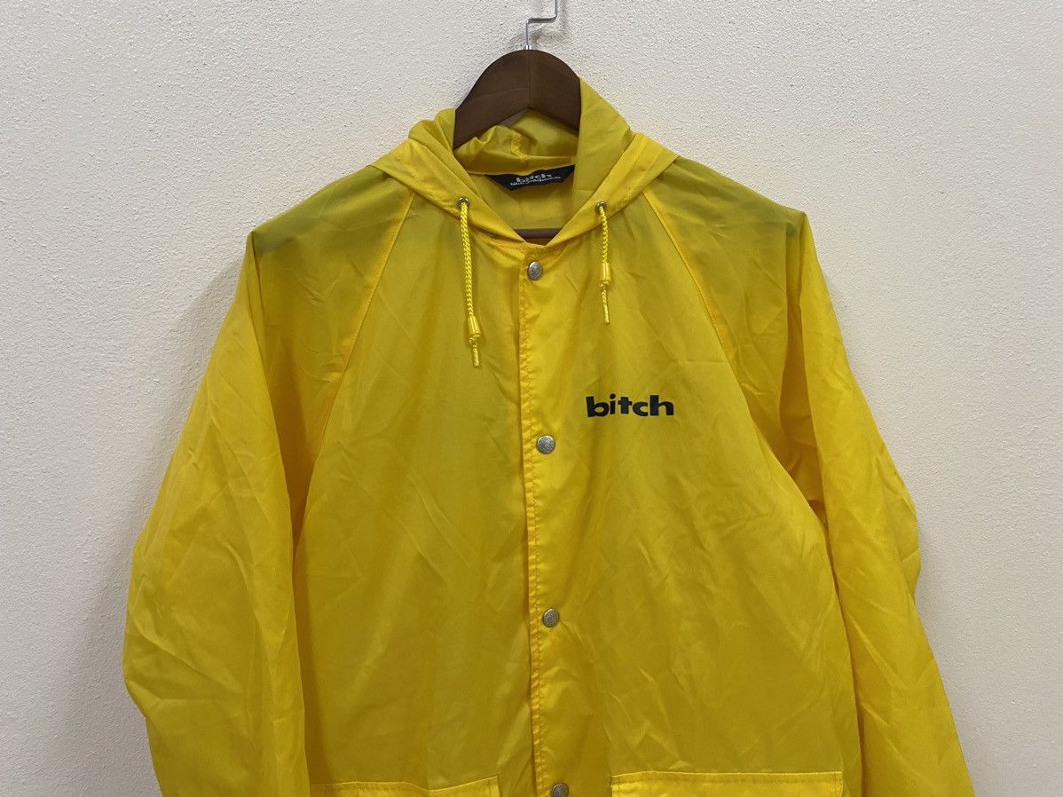 Vintage Vtg Bitch Skateboard Light Jacket - Yellow Size US L / EU 52-54 / 3 - 6 Thumbnail