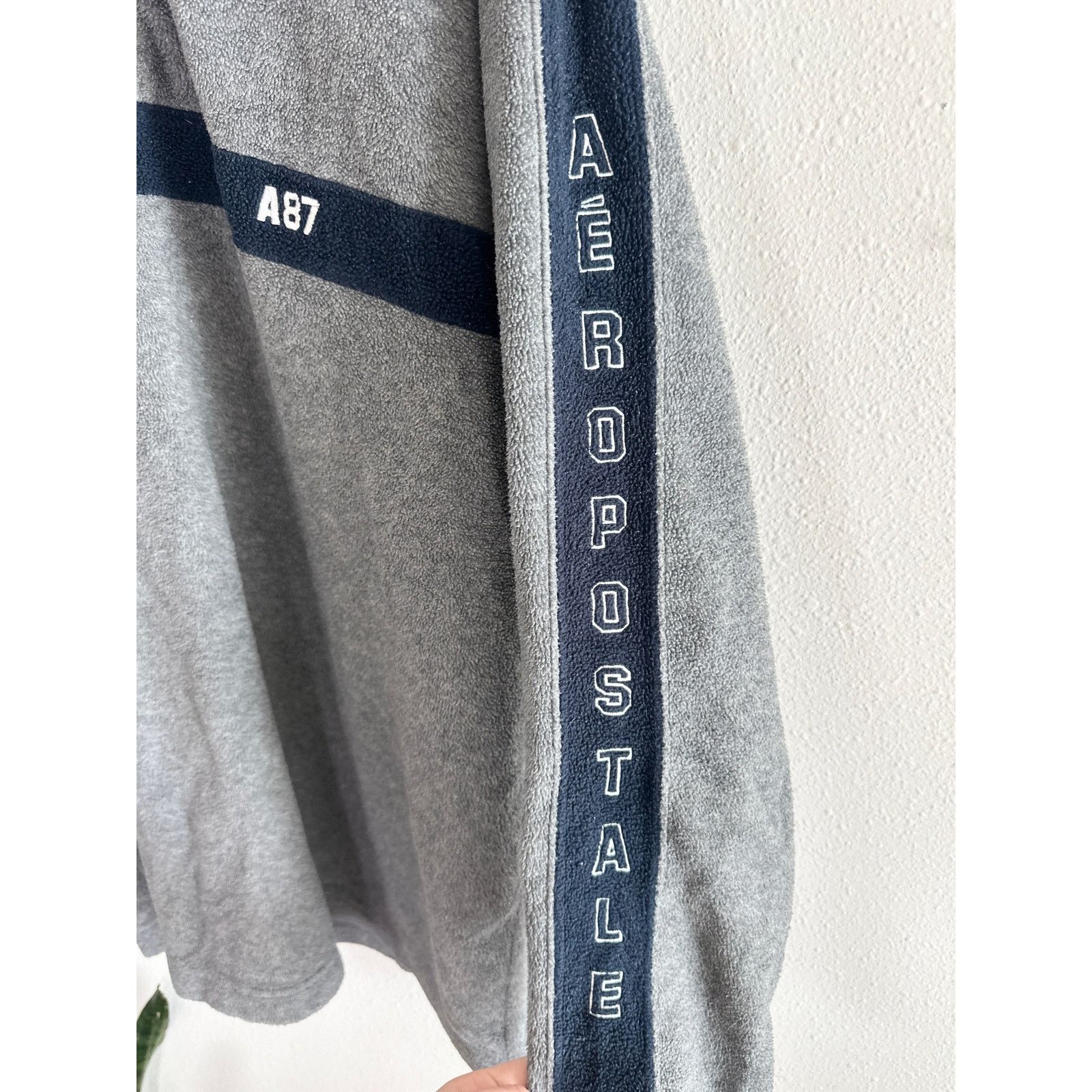 Aeropostale 90s Aeropostale Half Zip Fleece Mens XL Size US XL / EU 56 / 4 - 7 Thumbnail