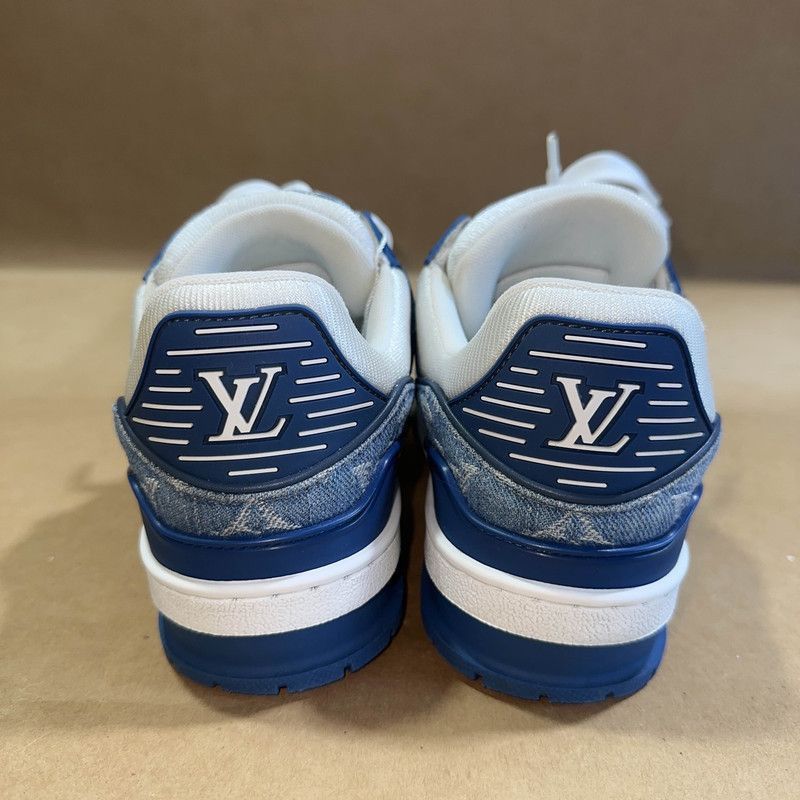 Louis Vuitton Louis Vuitton Denim Low-Top Fashion Sneakers -2508 Size US 6.5 / EU 39-40 - 3 Thumbnail