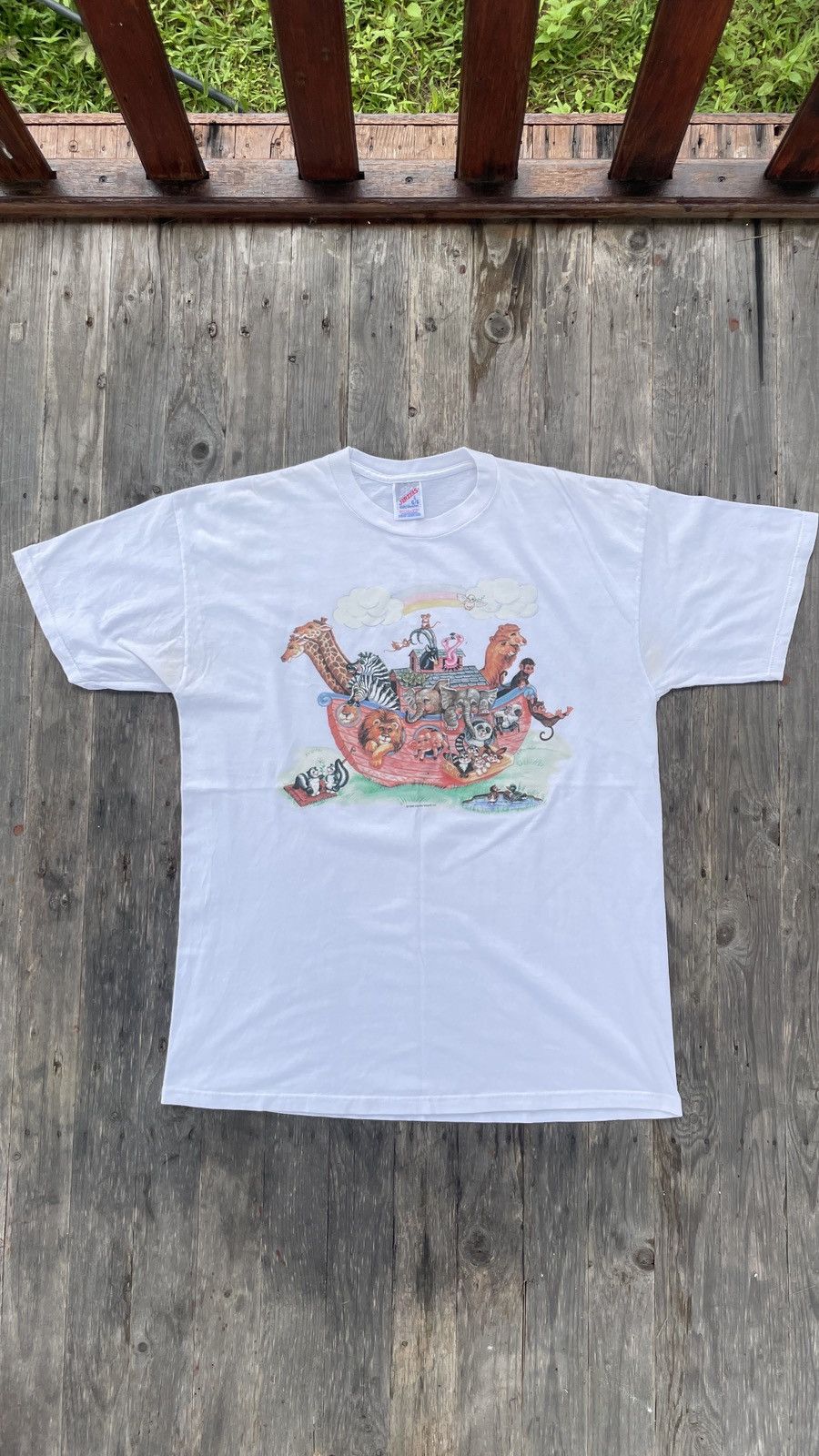 Vintage Vintage 90s Noah Art Tee Size US L / EU 52-54 / 3 - 3 Thumbnail
