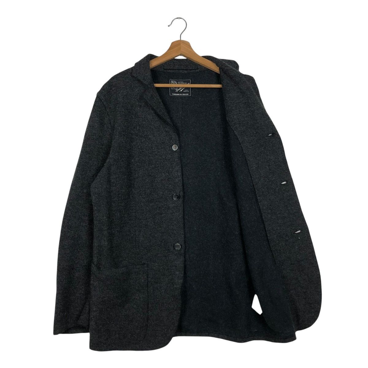 Issey Miyake 🔥CHORE WORKER WOOL JACKET CABANE DE ZUCCA ISSEY MIYAKE Size US M / EU 48-50 / 2 - 13 Thumbnail