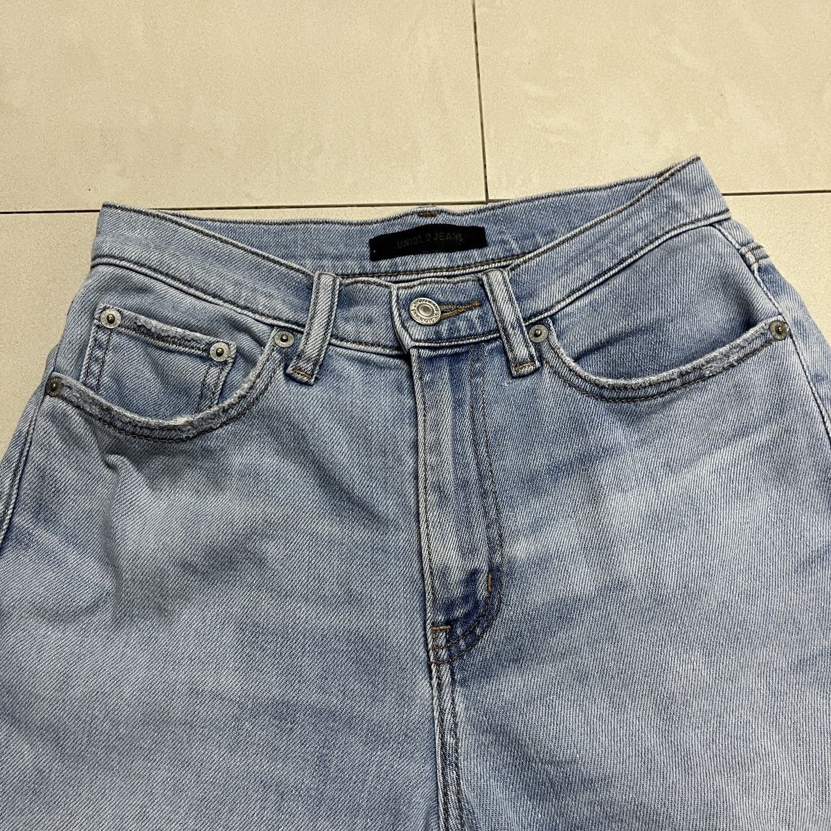 Uniqlo × Vintage Uniqlo Regular Straight Jeans Size 27" / US 4 / IT 40 - 4 Thumbnail
