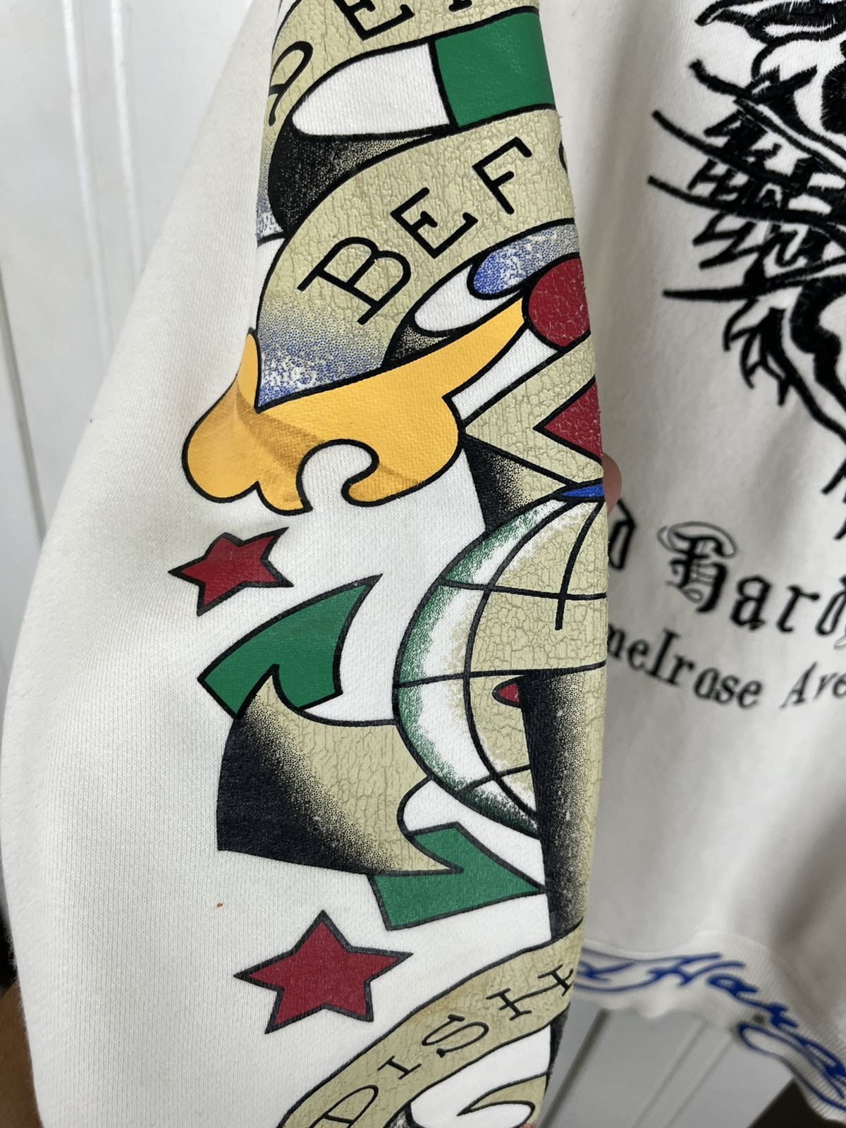 Ed Hardy VTG Ed Hardy Hoodie Zip Up Size US M / EU 48-50 / 2 - 9 Thumbnail