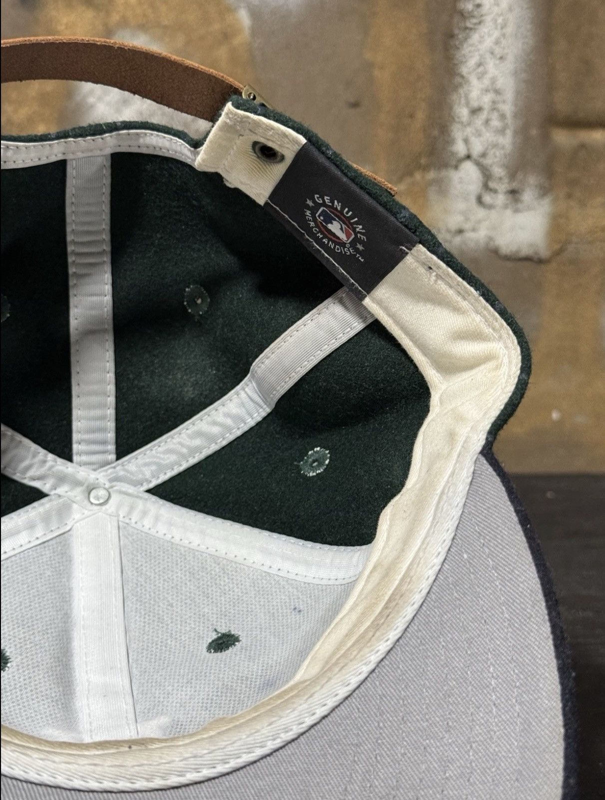 Aime Leon Dore × New Era Aime Leon Dore MLB New Era Baseball Cap Green Blue Pinstripe Size ONE SIZE - 8 Thumbnail