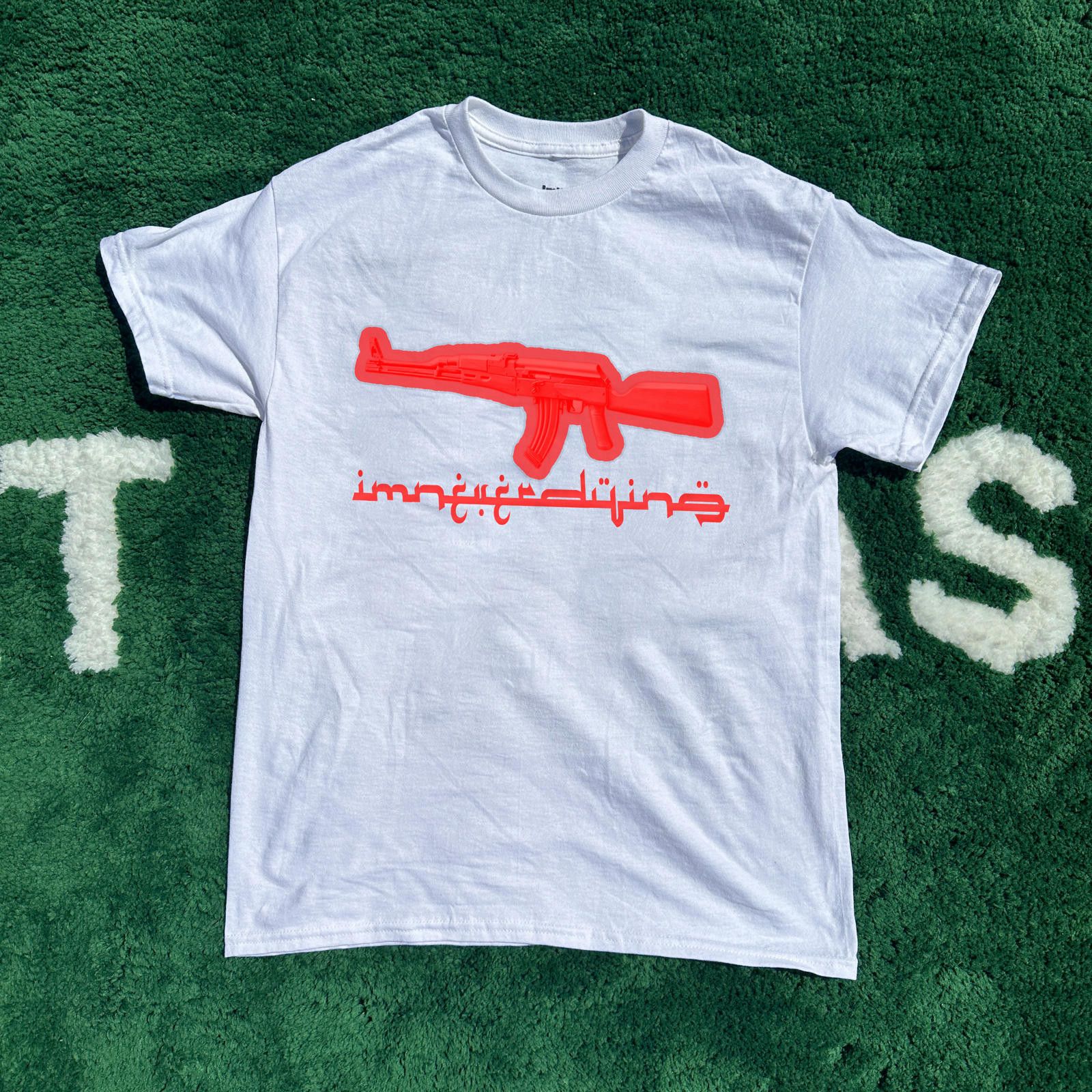 Japanese Brand Kalashnikov Tee White Red Size US M / EU 48-50 / 2 - 1 Thumbnail
