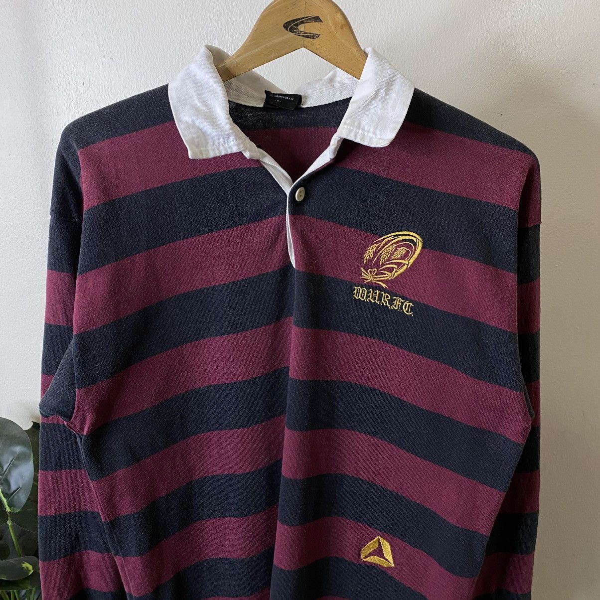 Vintage Vintage 90s Suzuki Sports Polo Rugby Jersey LS Size US M / EU 48-50 / 2 - 2 Thumbnail