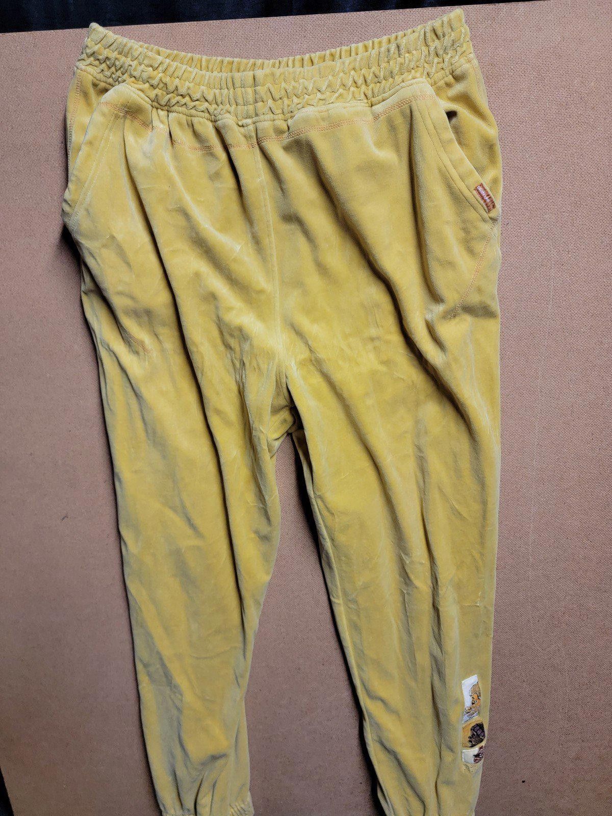 Fubu Vtg Fubu Platinum Velour Yellow 2XL Fat Albert Embroidered Size 42" / US 20 - 6 Thumbnail