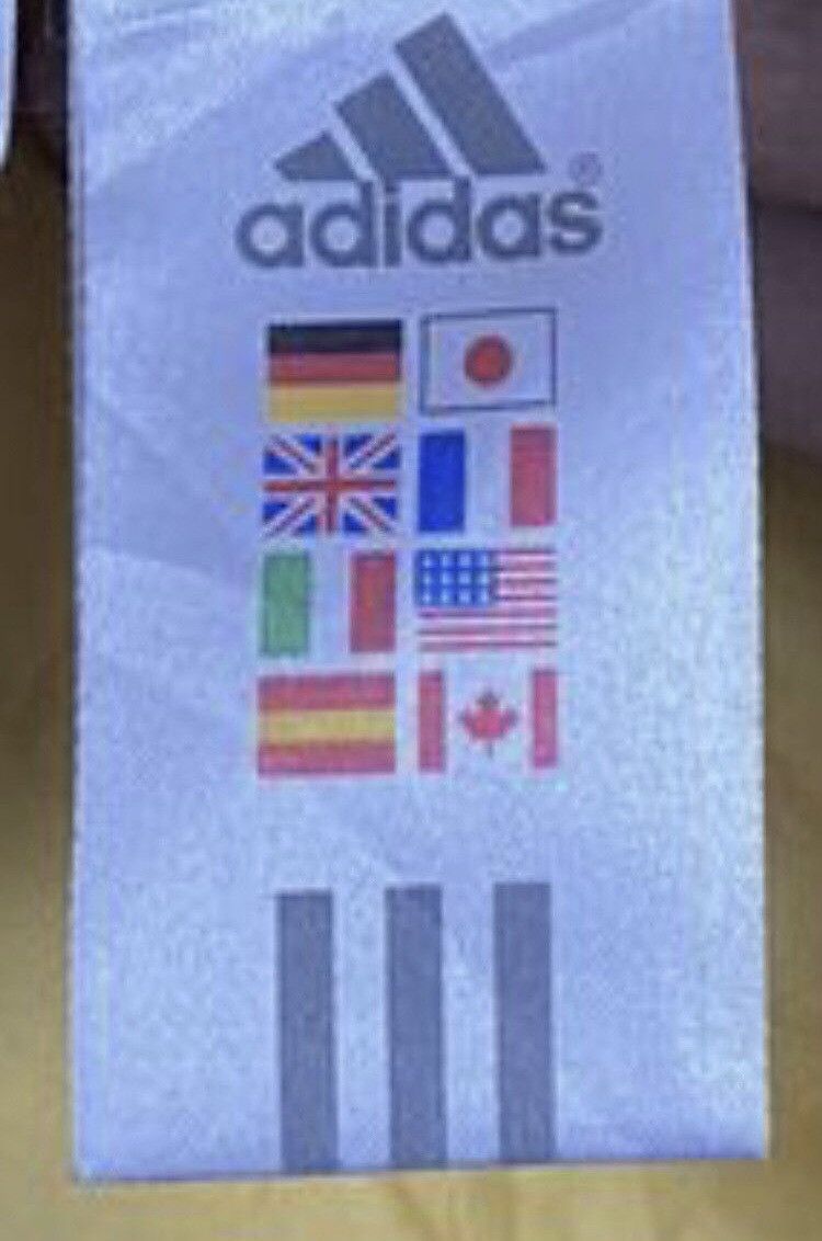 Adidas × Japanese Brand Adidas Sweater Three Stripe Big Logo Spell Out Size US M / EU 48-50 / 2 - 7 Thumbnail