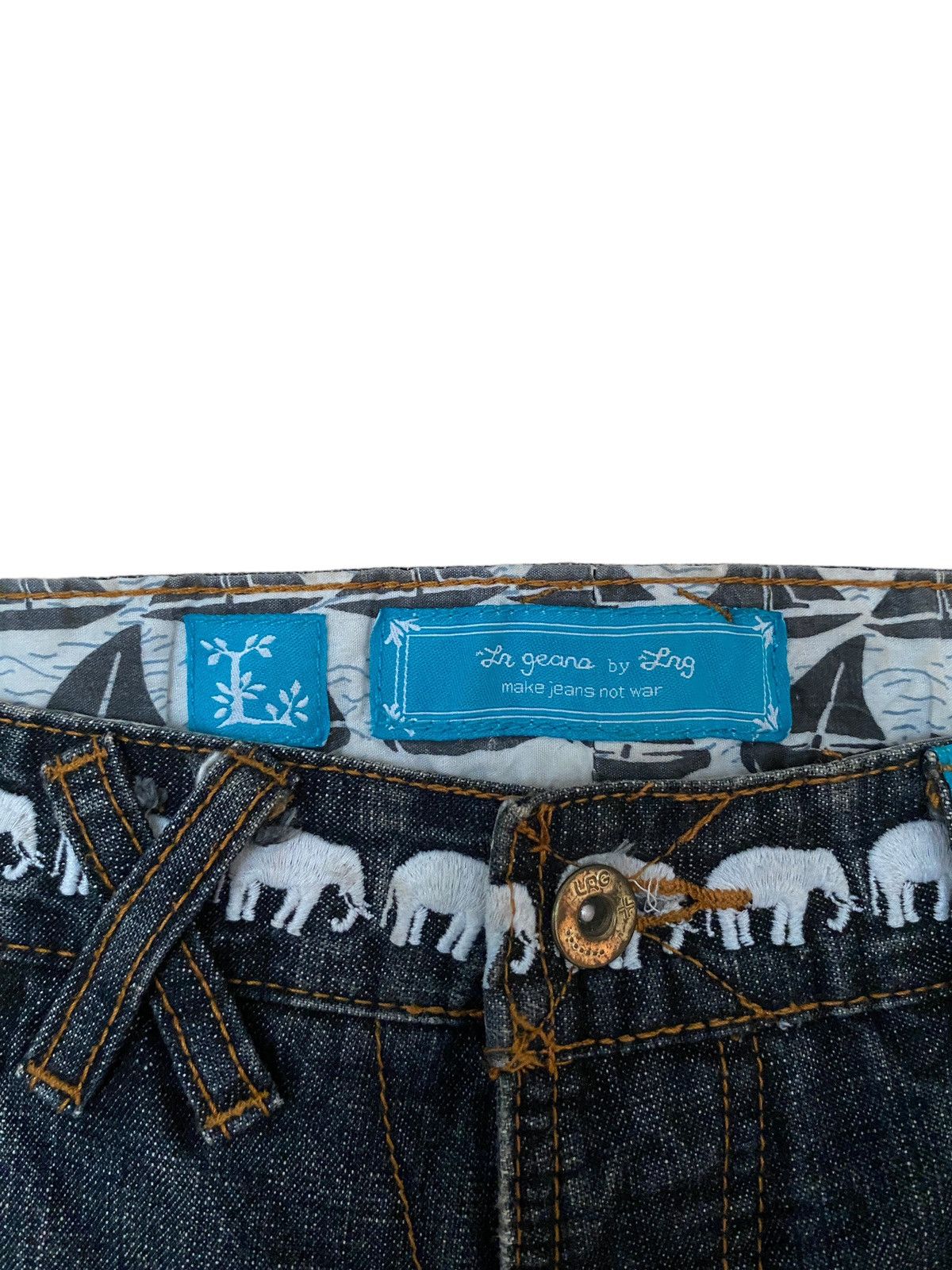 Japanese Brand × LRG Vintage Japanese Brand LRG Jeans 1990s Size US 32 / EU 48 - 12 Thumbnail