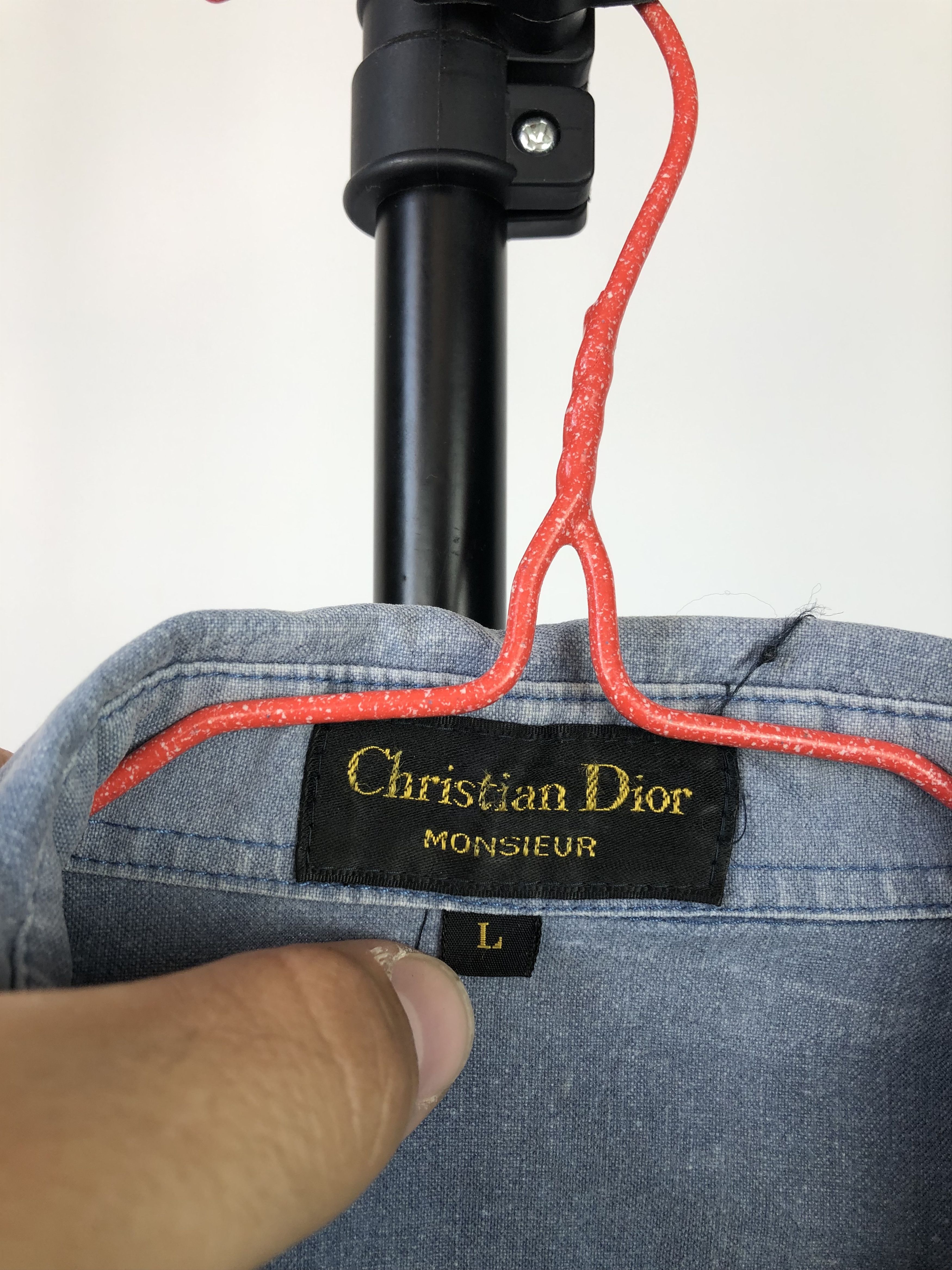 Christian Dior Monsieur 90s Christian Dior Monsieur Multipocket Stone Washed Shirt Size US L / EU 52-54 / 3 - 6 Thumbnail