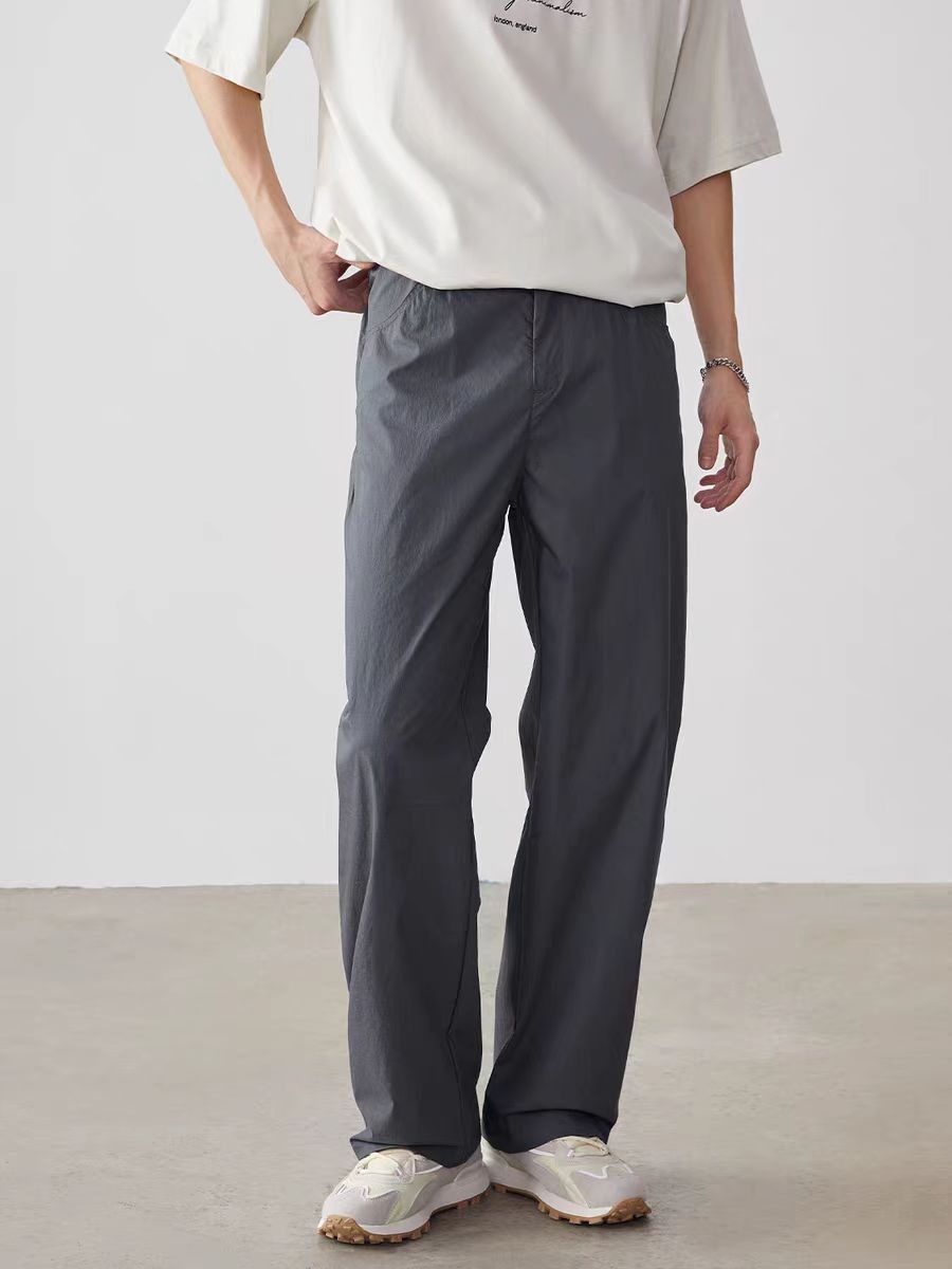 Japanese Brand × Vintage Vintage Street Quick Dry Loose Fit Casual Sweatpants Size US 36 / EU 52 - 1 Thumbnail