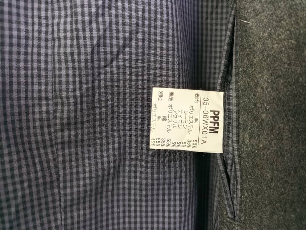 Japanese Brand × PPFM × Vintage PPFM Wool Jacket Size US L / EU 52-54 / 3 - 5 Thumbnail