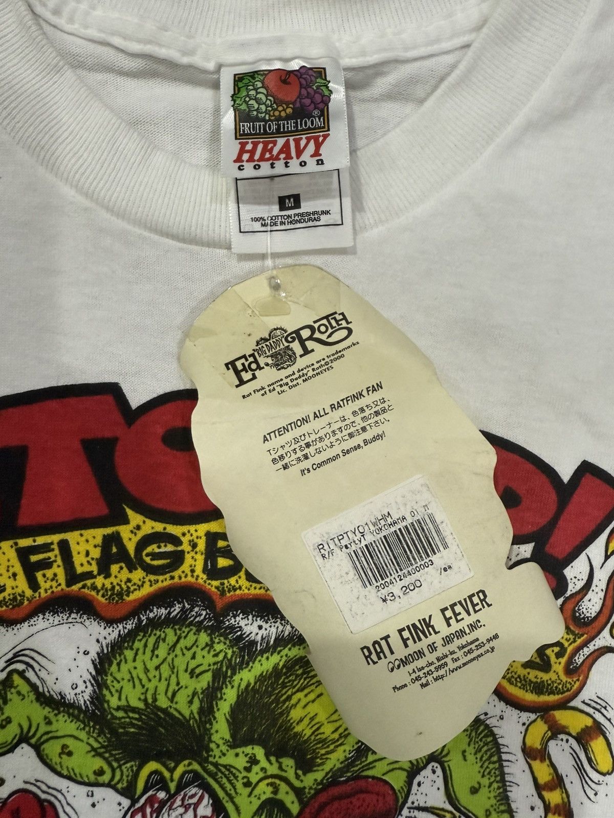 Vintage Vintage deadstock Rat Fink Stomp! The Flag Burnin Pukes Tee Size US M / EU 48-50 / 2 - 7 Thumbnail