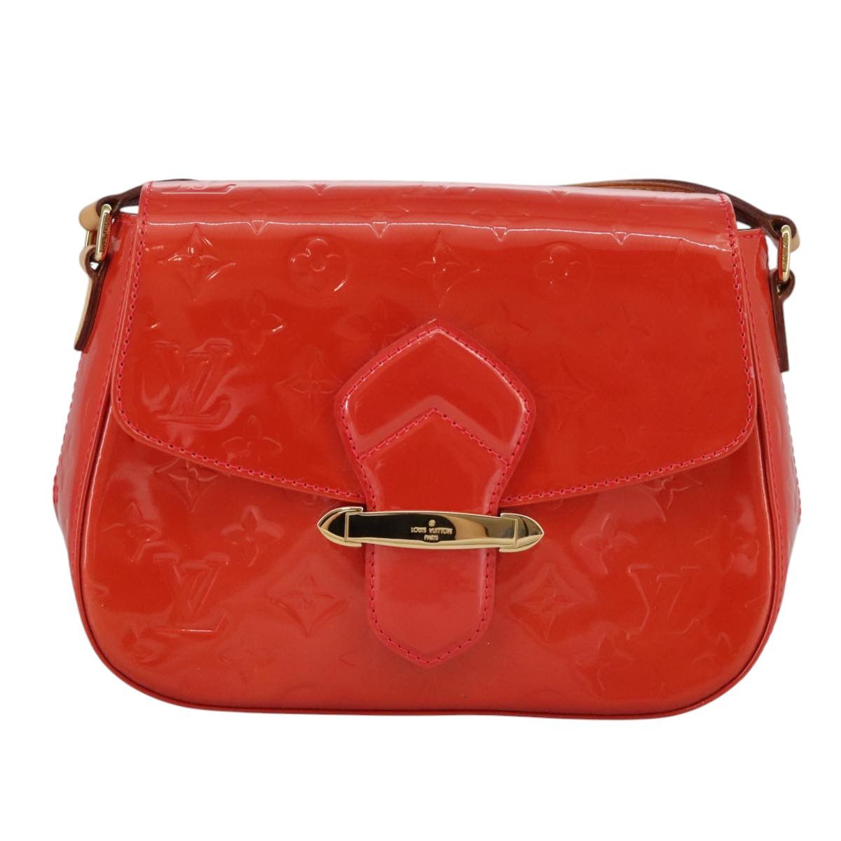 Louis Vuitton Bellflower Red Patent Leather Shoulder Bag (Pre-Owned) Size ONE SIZE - 1 Thumbnail