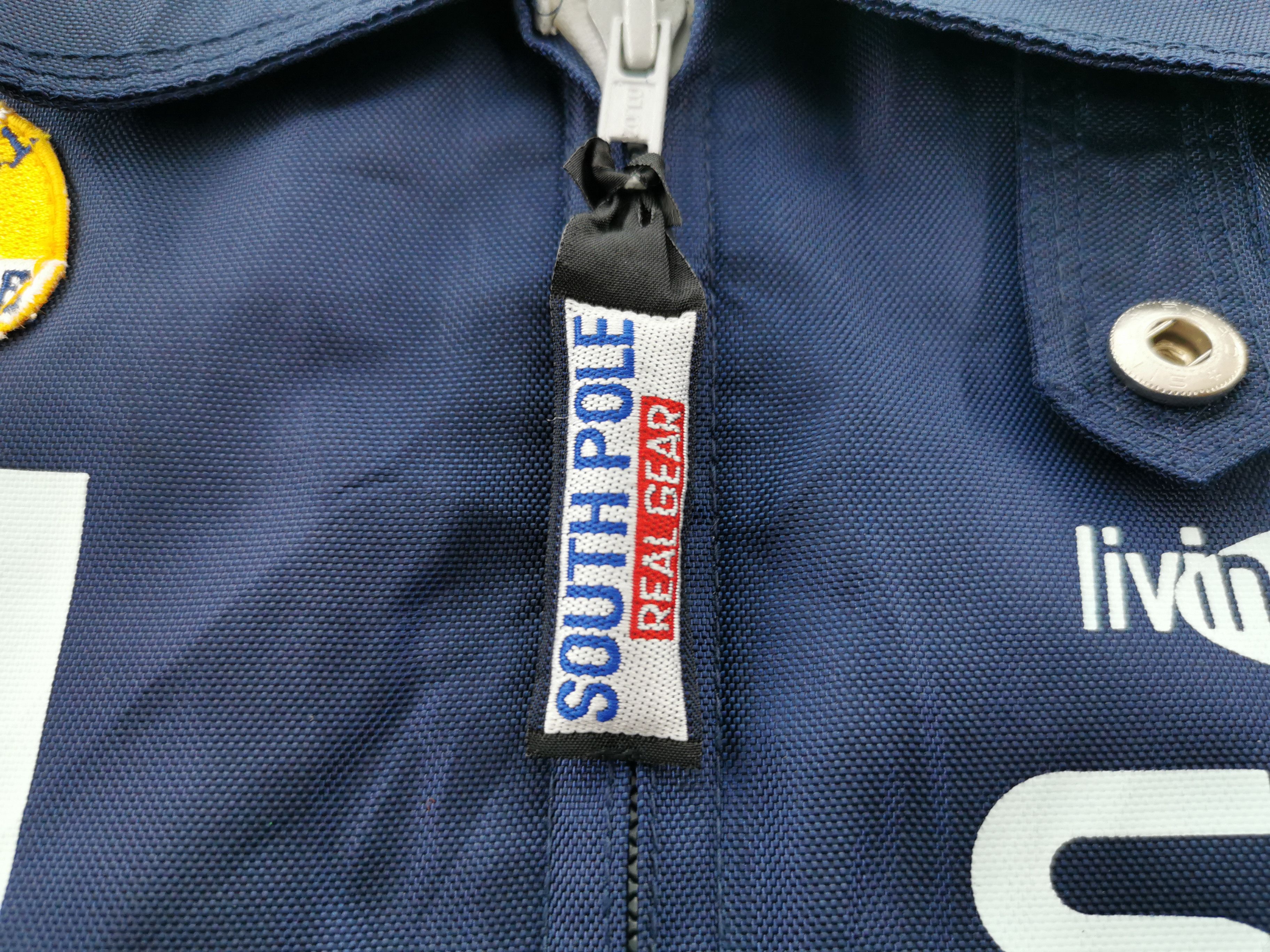 Southpole Vintage 90's Southpole Racing Team Jacket Nylon Size M Size US L / EU 52-54 / 3 - 11 Thumbnail