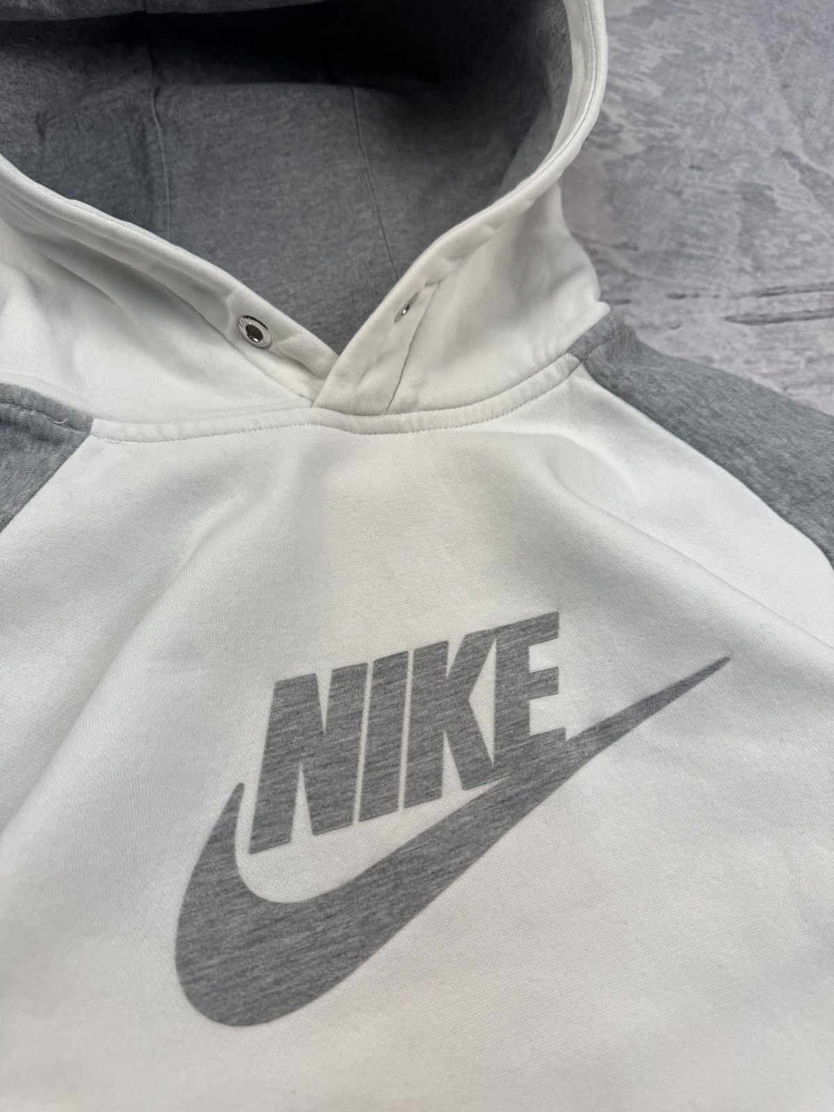 Nike × Vintage NIKE VINTAGE CENTER LOGO OVERSIZE BOXY HOODIE Size US S / EU 44-46 / 1 - 4 Thumbnail