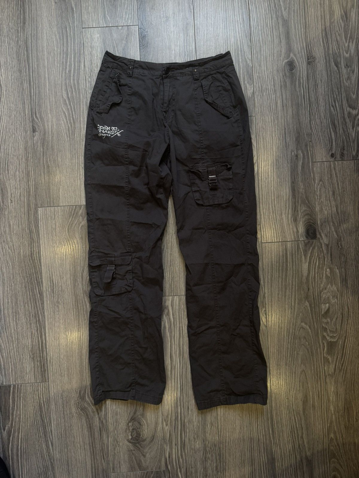 Ed Hardy Ed Hardy x Urban Outfitters multipocket cargo pants Size 26" / US 2 / IT 38 - 5 Thumbnail