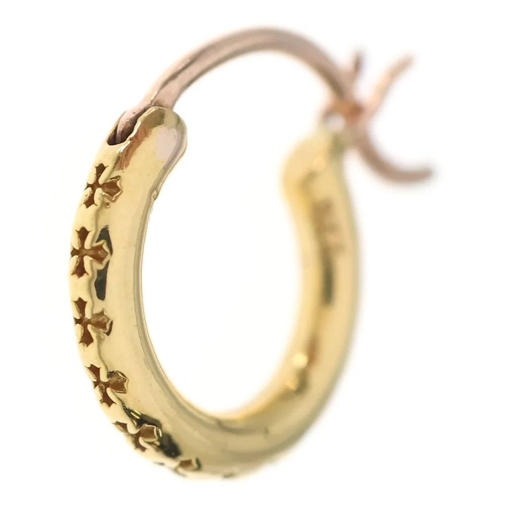 Chrome Hearts Chrome Hearts Tiny TFL Hoop Earring | Grailed