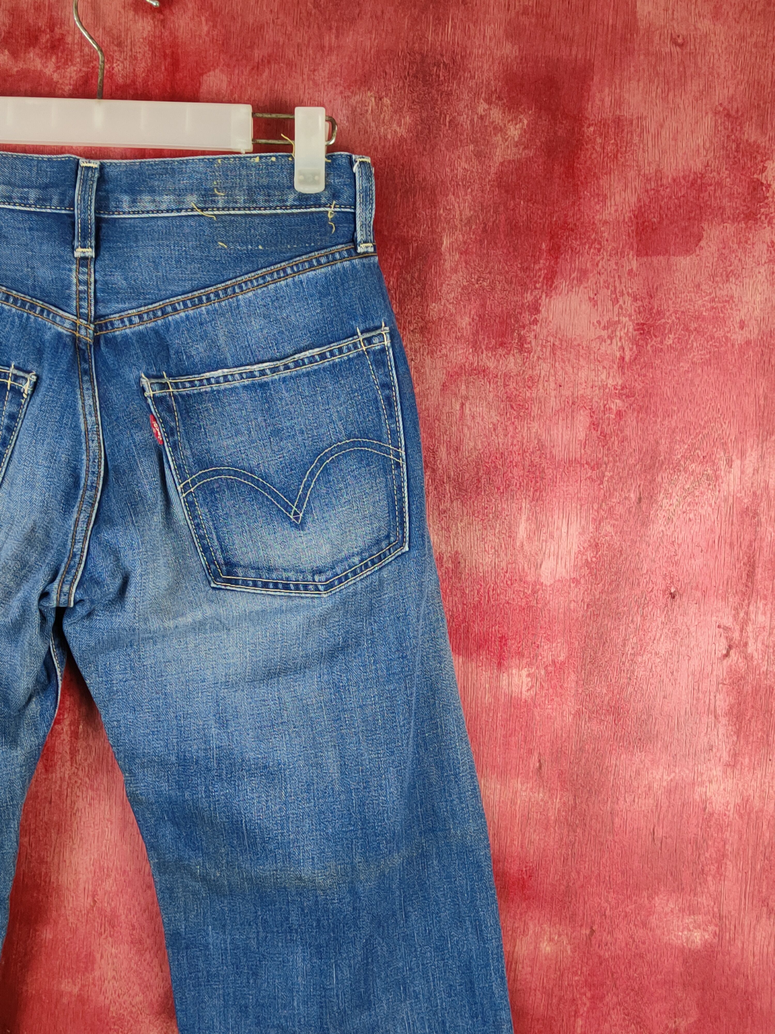 Japanese Brand × Levi's Levi's Blue Distressed Ripped denim Jeans #S1831 Size US 28 / EU 44 - 11 Thumbnail