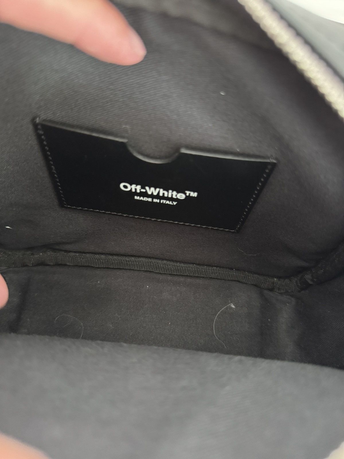 Off-White Off-White Hard Core Leather Crossbody Bag Size ONE SIZE - 9 Thumbnail