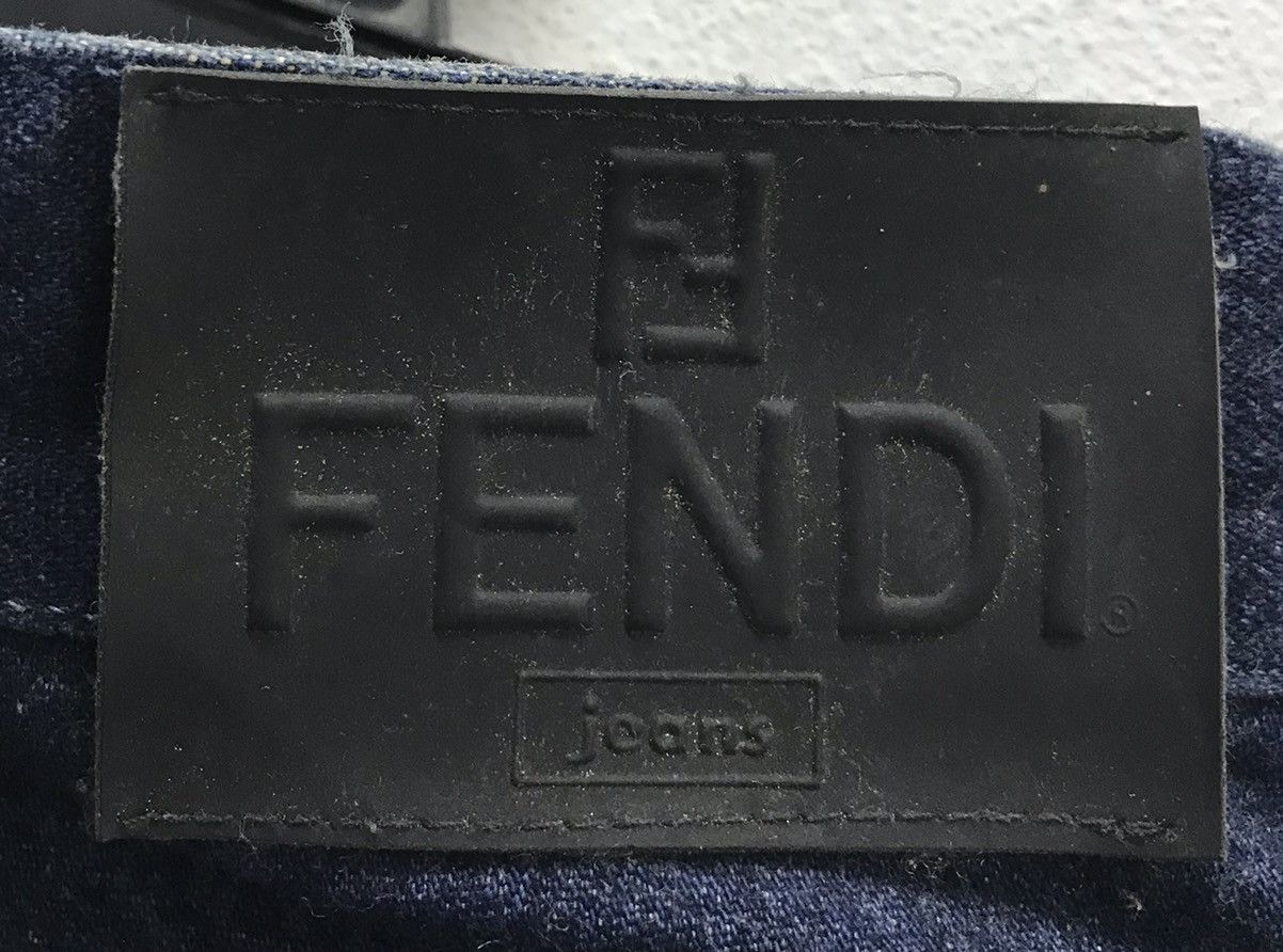 Fendi × Vintage Vintage Fendi Jeans Made In Italy Denim Pants Size US 27 - 7 Thumbnail