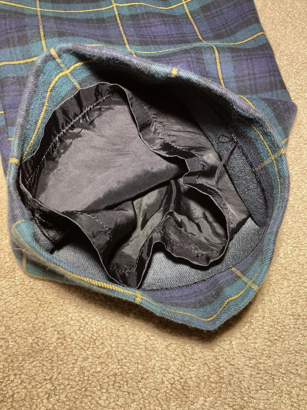Balenciaga FW19 Balenciaga Cropped Flannel Pants Tartan Plaid 2019 44 Size US 28 / EU 44 - 3 Thumbnail