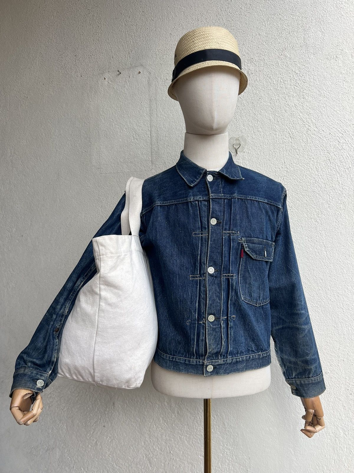 Issey Miyake Ne-net Iconic Cat Logo Canvas Cotton tote Bag Size ONE SIZE - 22 Thumbnail