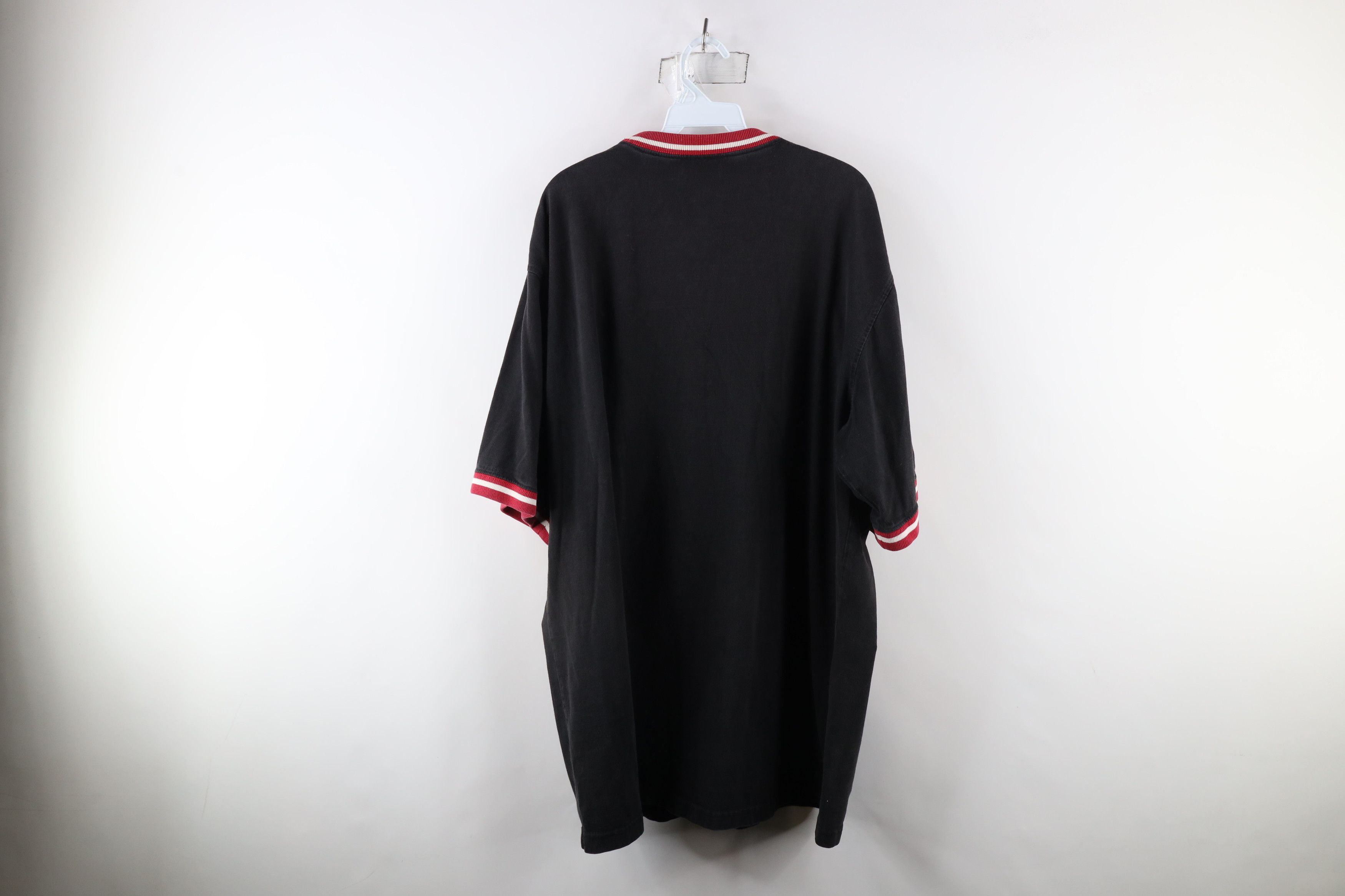 Vintage Vintage 90s League Black Knights Baseball Ringer T-Shirt Size US XL / EU 56 / 4 - 9 Thumbnail