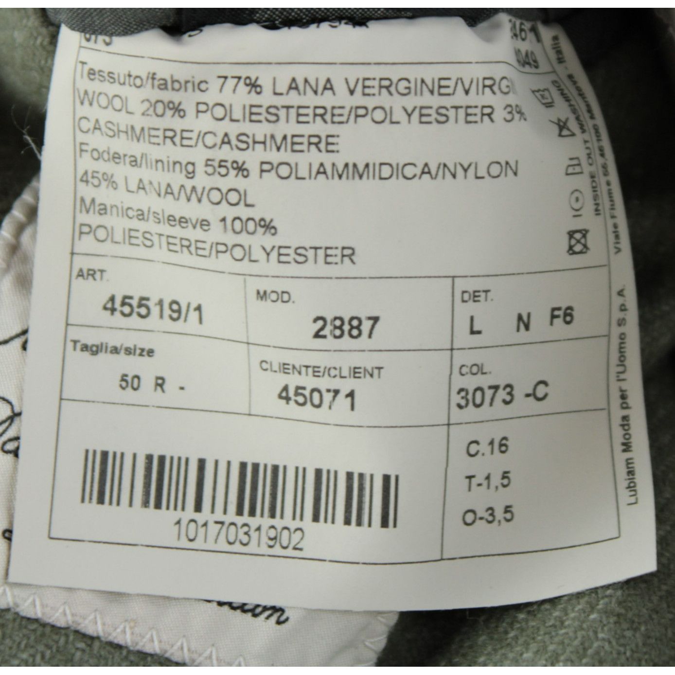 Luigi Bianchi Luigi Bianchi Mantova Sport Coat Size 40 Regular US in Green Size 40R - 9 Thumbnail