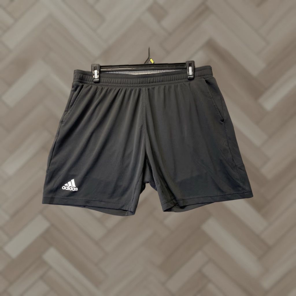 Adidas adidas Women's Running Shorts Athletic Activewear XXL Black Sports Running Style Size 40" / US 18 - 1 Thumbnail