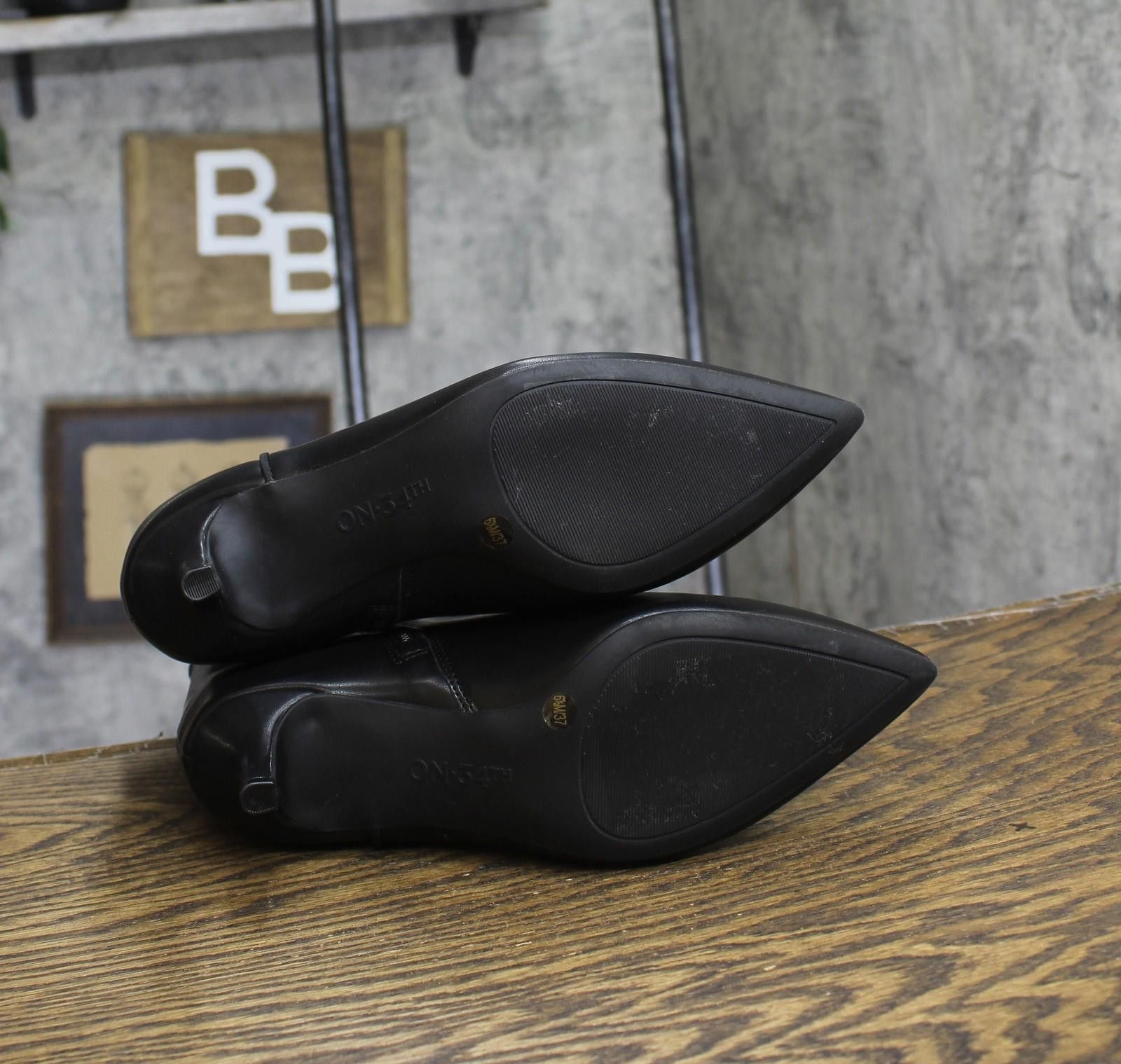 Other On 34th Aatira Tulip Booties 10019682200 Black Smooth 6.5m Size US 6.5 / IT 36.5 - 5 Thumbnail