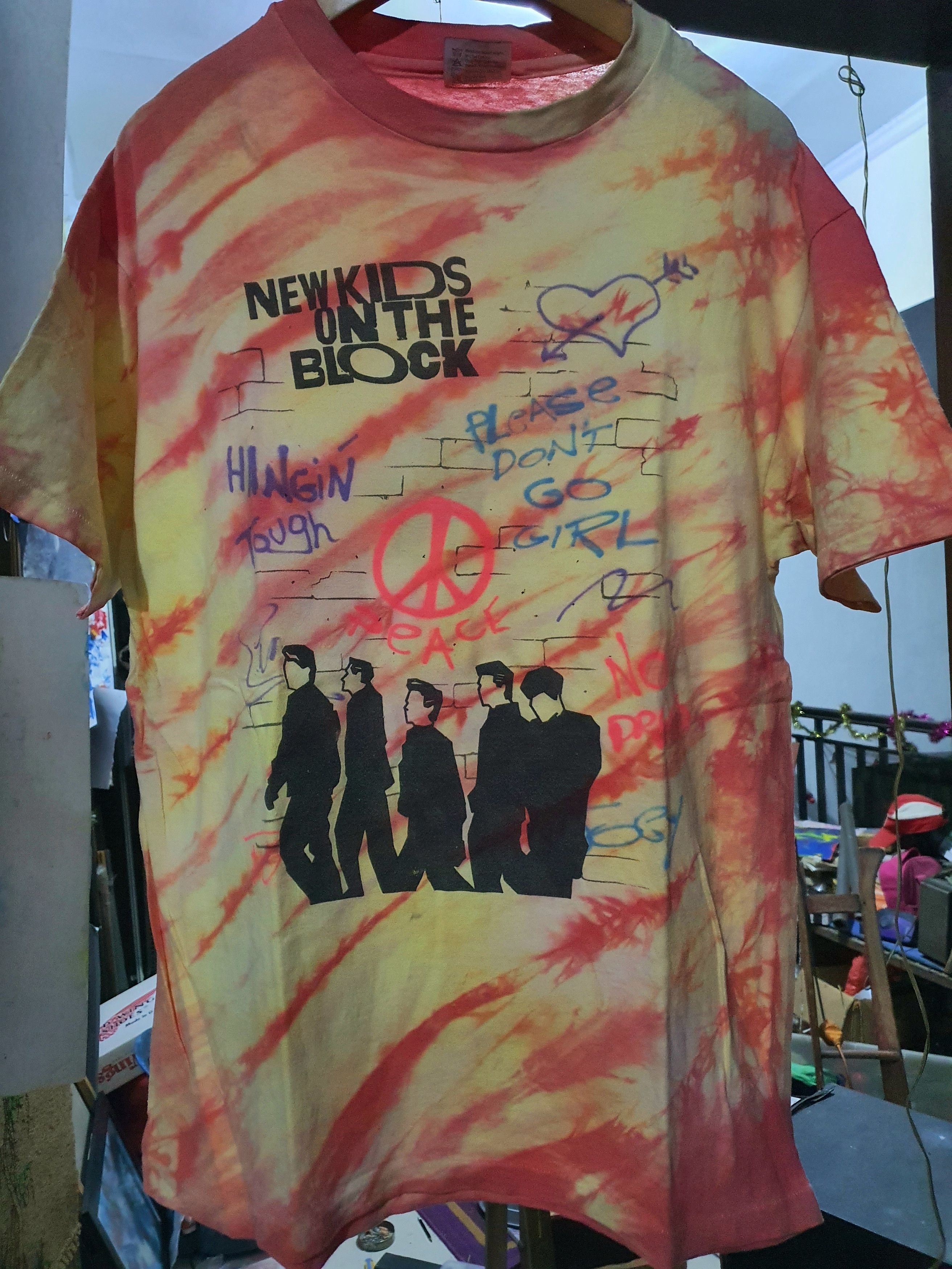 Band Tees × Rap Tees × Vintage 🌈 vtg New Kids on the Block XL 🕸 Size US XL / EU 56 / 4 - 1 Thumbnail