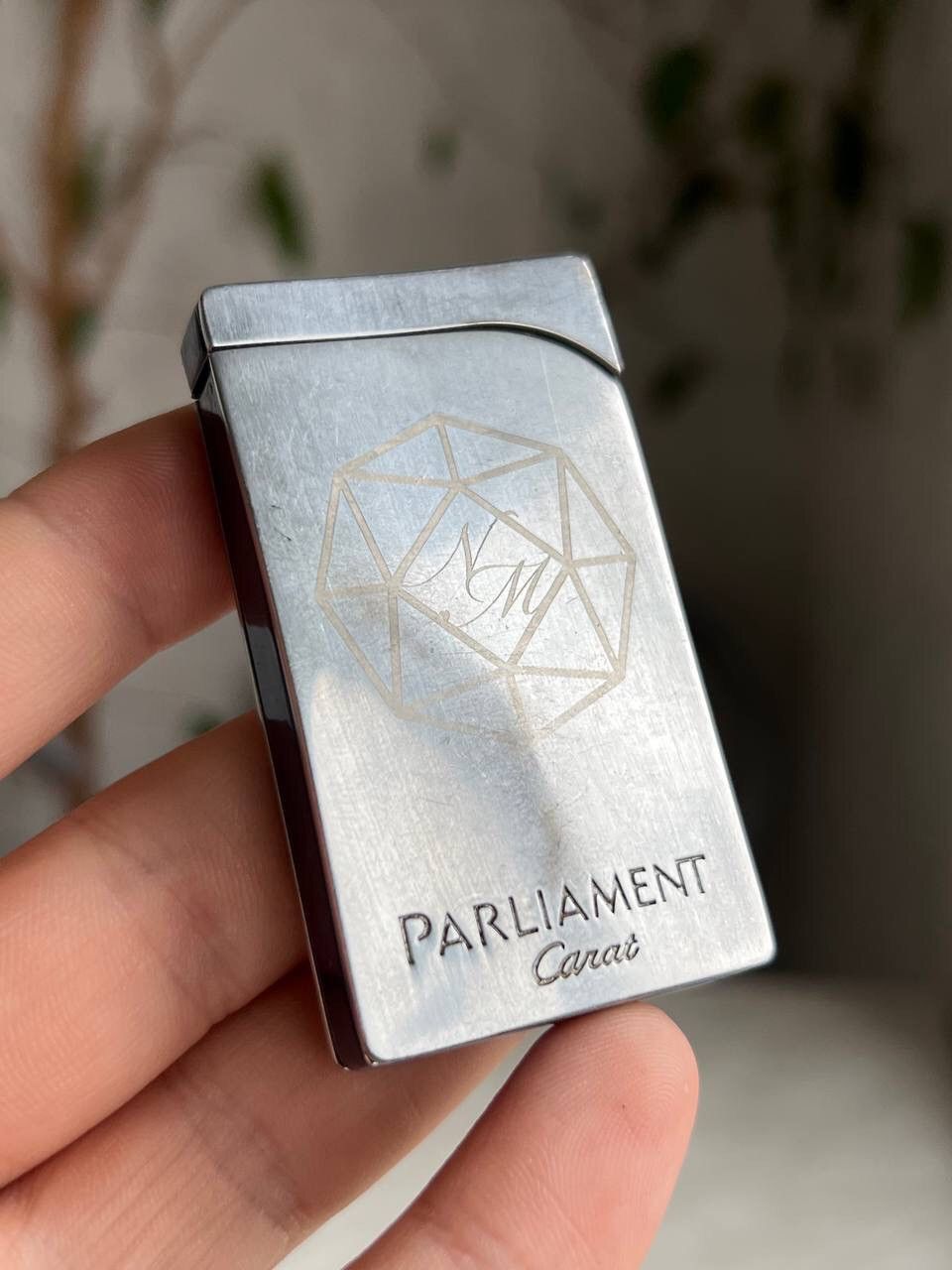 Japanese Brand × Vintage Y2K ELEGANCE PARLAMENT GEOMETRIC METAL HEAVY BIG LIGHTER Size ONE SIZE - 1 Thumbnail