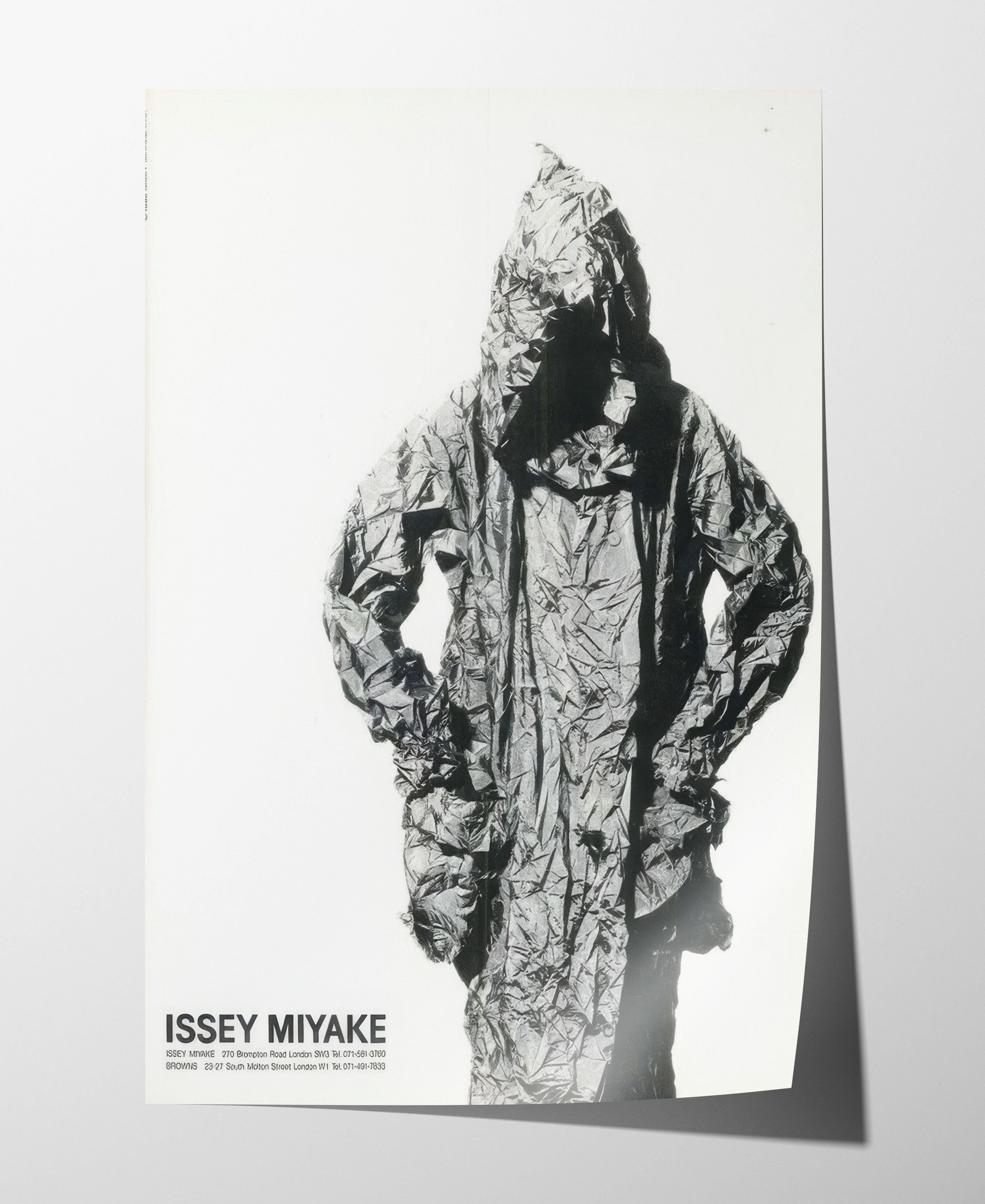 Issey Miyake 90s Issey Miyake Poster Gift Vintage Archive Book Magazine Size ONE SIZE - 1 Thumbnail