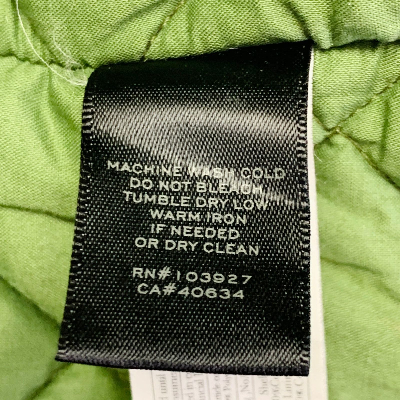 Marc by Marc Jacobs Size M Green Cotton Quilted Lining Hooded Zip Up Coat Size M / US 6-8 / IT 42-44 - 7 Thumbnail