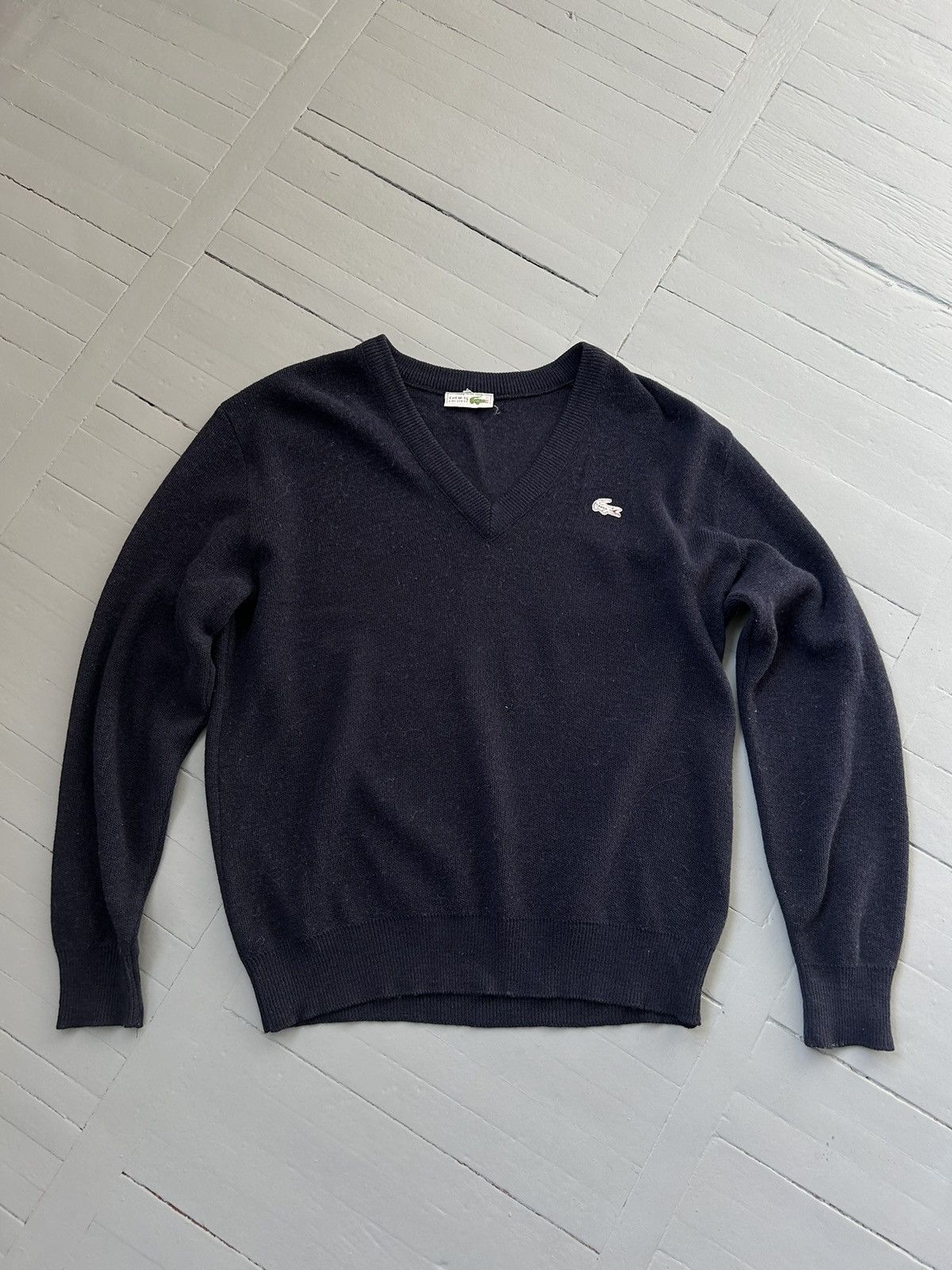 Lacoste knit sweater wool