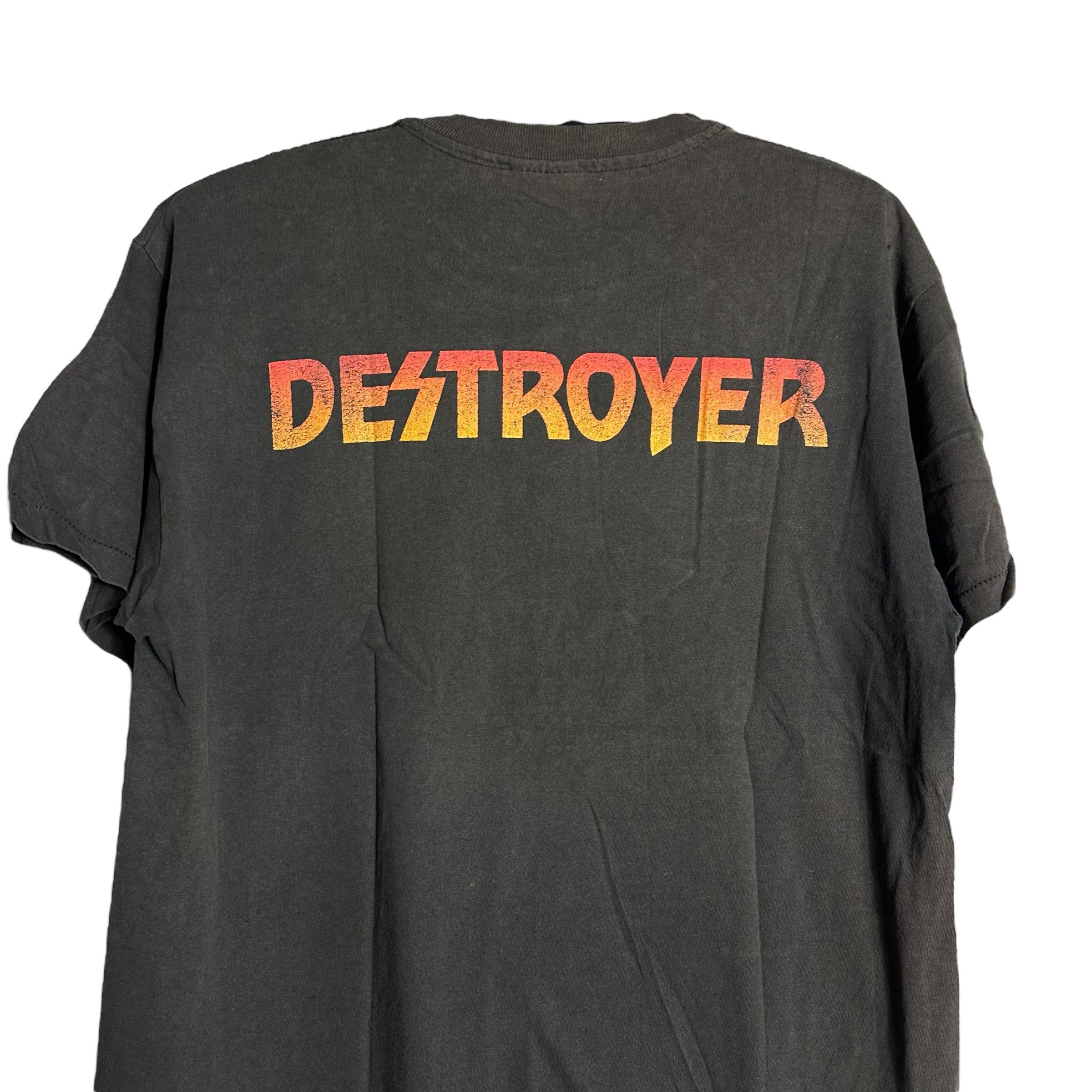 KISS 🔥RARE🔥Vintage 90s KISS Rock Band Destroyer Shirt Size US L / EU 52-54 / 3 - 6 Thumbnail