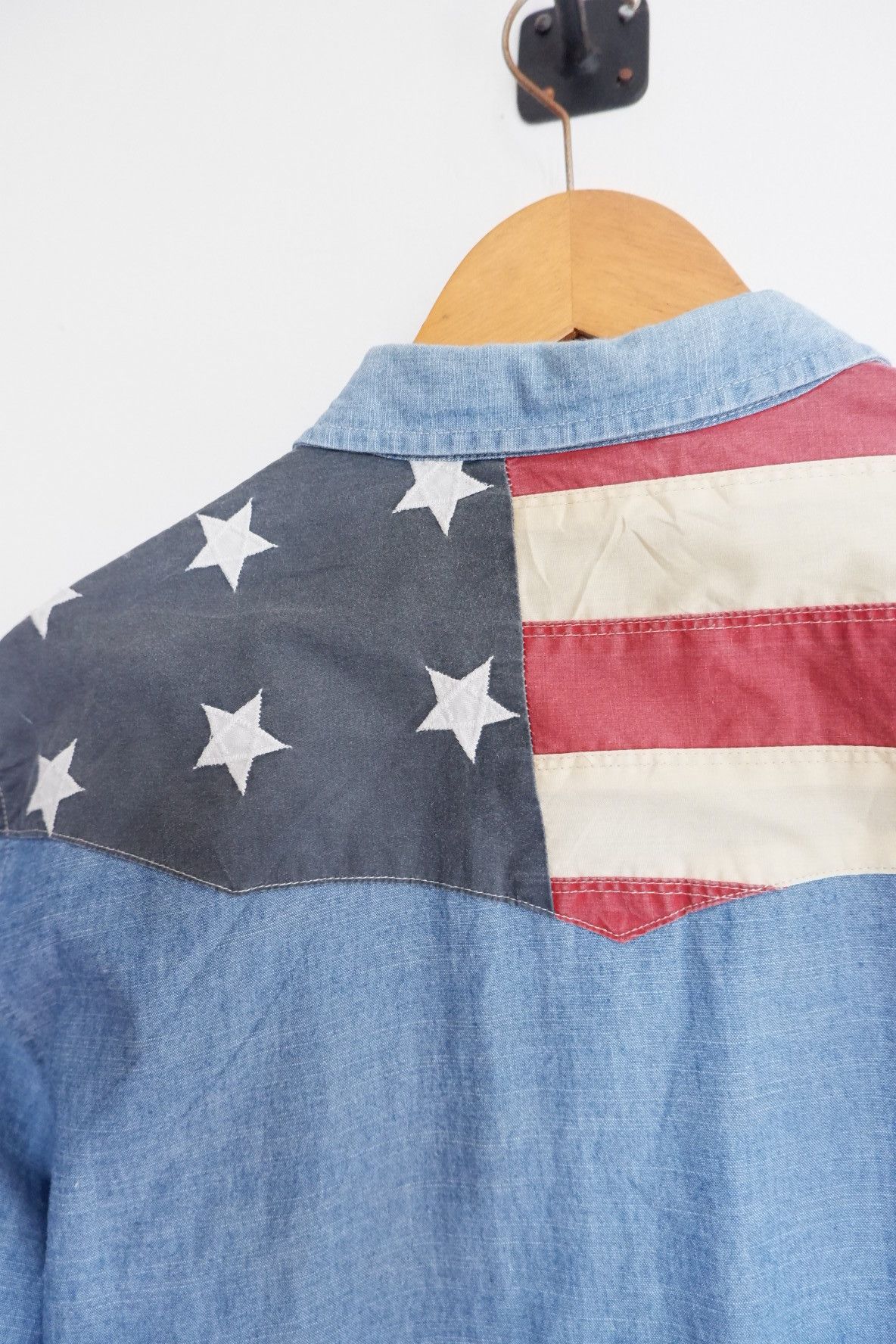 Denim & Supply Ralph Lauren Denim & Supply Ralph Lauren American Flag Button Shirts Size US L / EU 52-54 / 3 - 4 Thumbnail