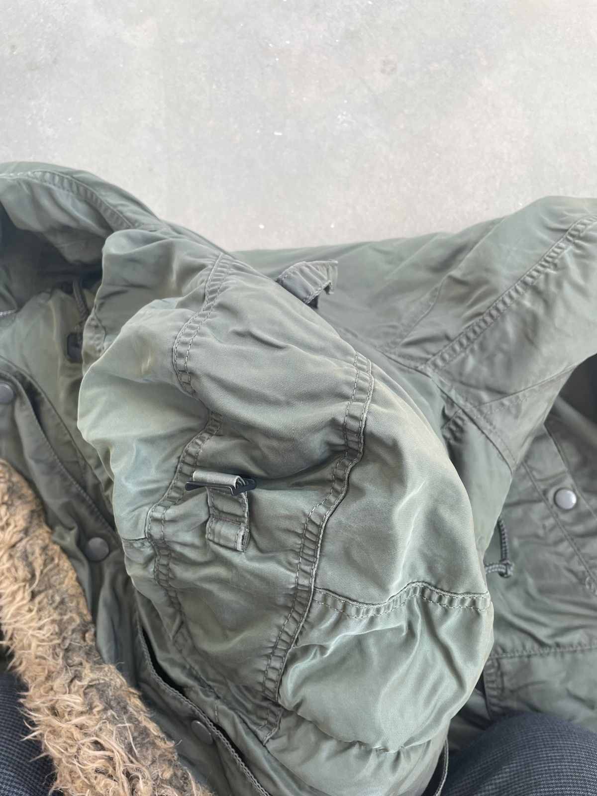 Alpha Industries ALPHA INDUSTRIES N-3B FLIGHT JACKET WELL WORN Size US M / EU 48-50 / 2 - 13 Thumbnail