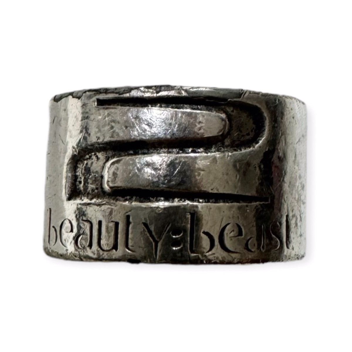 Beauty Beast Archive 1997 Beauty:Beast Silver Ring Size ONE SIZE - 6 Thumbnail