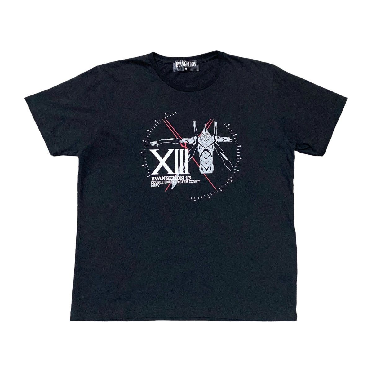 Anime Neon Genesis Evangelion Double Entry System Nerv Anime Tee Size US S / EU 44-46 / 1 - 1 Thumbnail