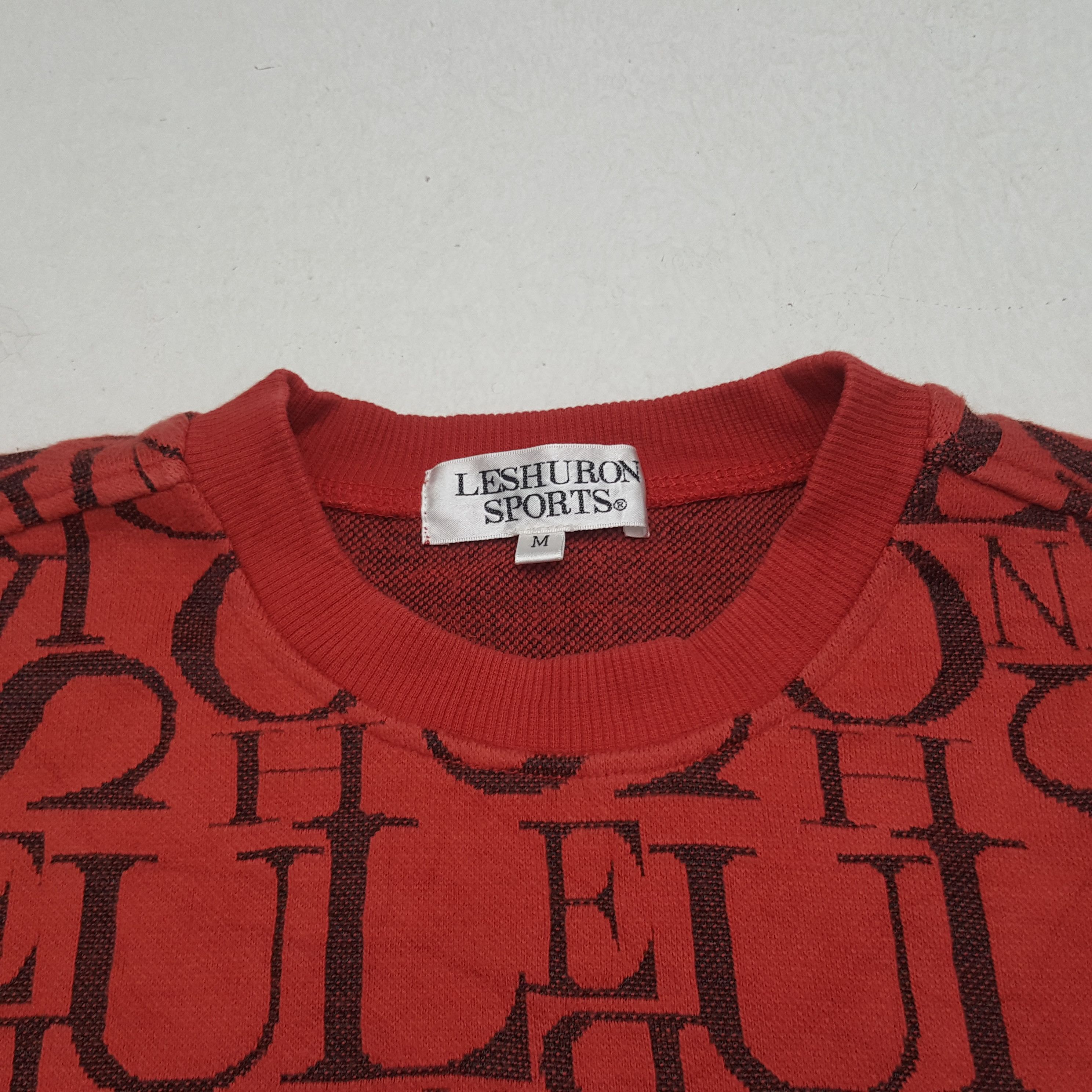 Vintage Vintage Leshuron Sports Designer Style Sweatshirt Size US M / EU 48-50 / 2 - 4 Thumbnail
