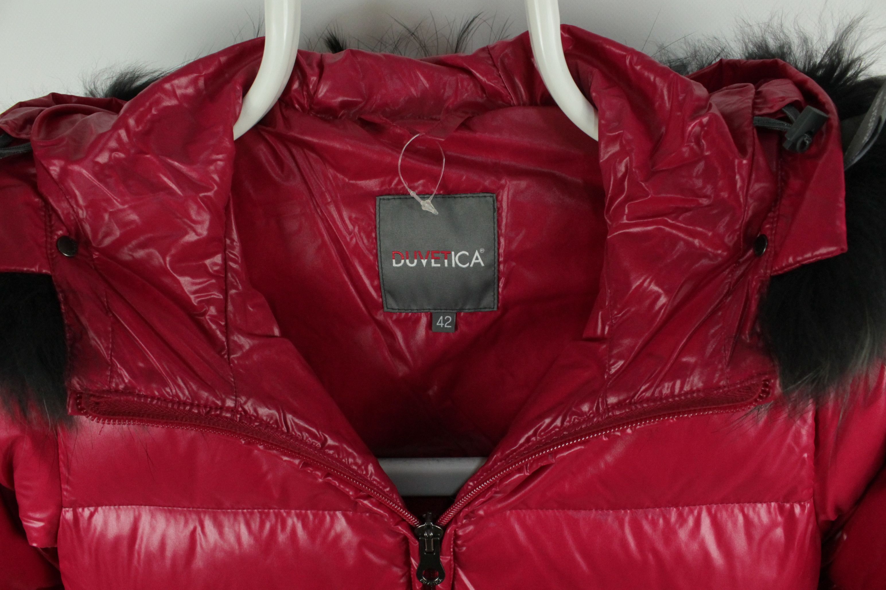 Duvetica Duvetica Adhara Hooded Down Coat with Fur Trim Size M / US 6-8 / IT 42-44 - 6 Thumbnail
