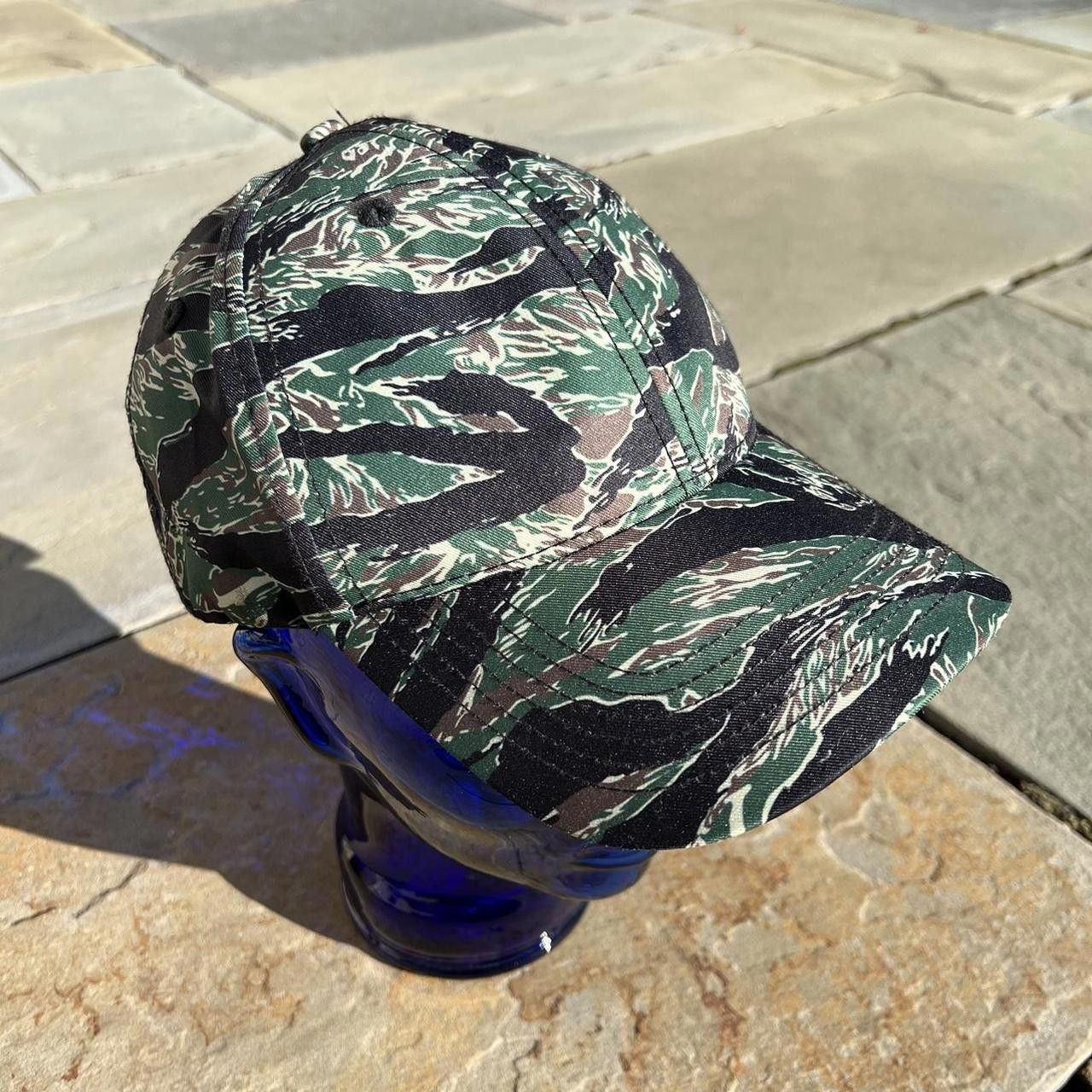 Other Tiger Camo Velcro Strapback Hat Size ONE SIZE - 1 Thumbnail