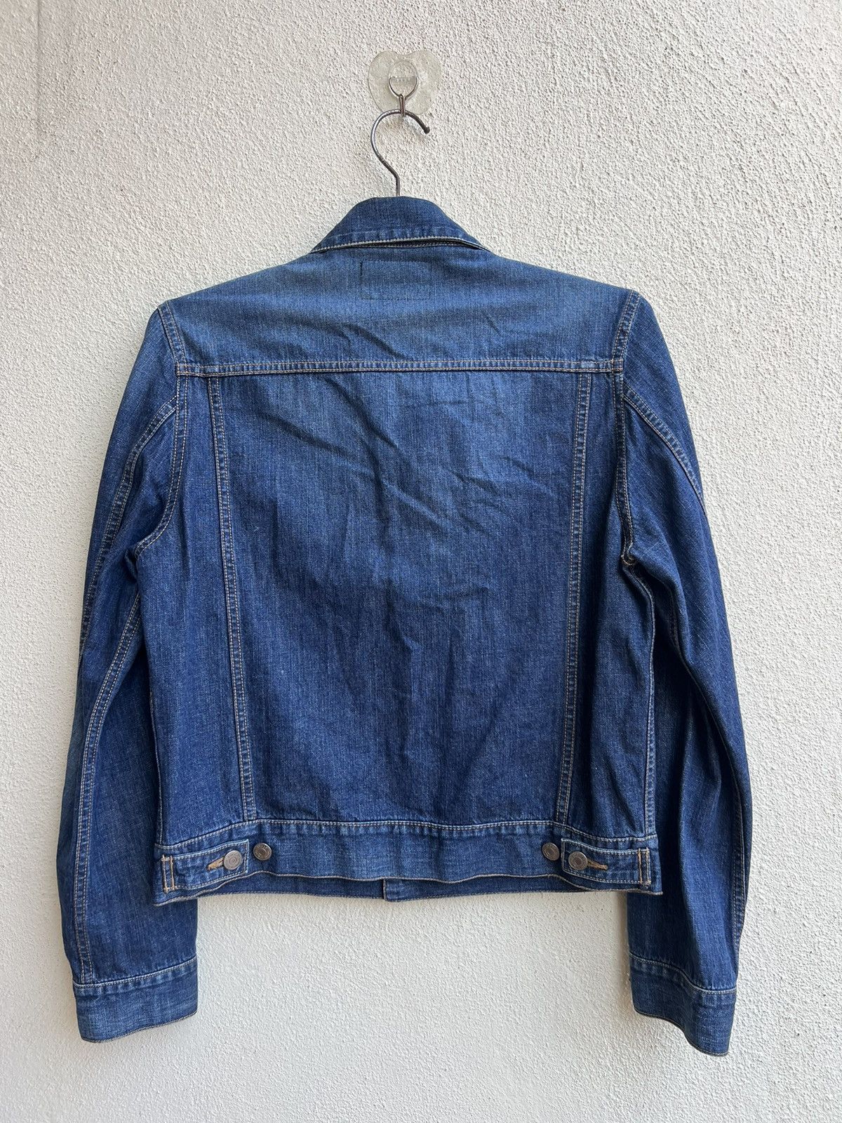 CABANE de ZUCCa Cabane de Zucca Japan Button Zip Denim Trucker Jacket Size US S / EU 44-46 / 1 - 23 Thumbnail